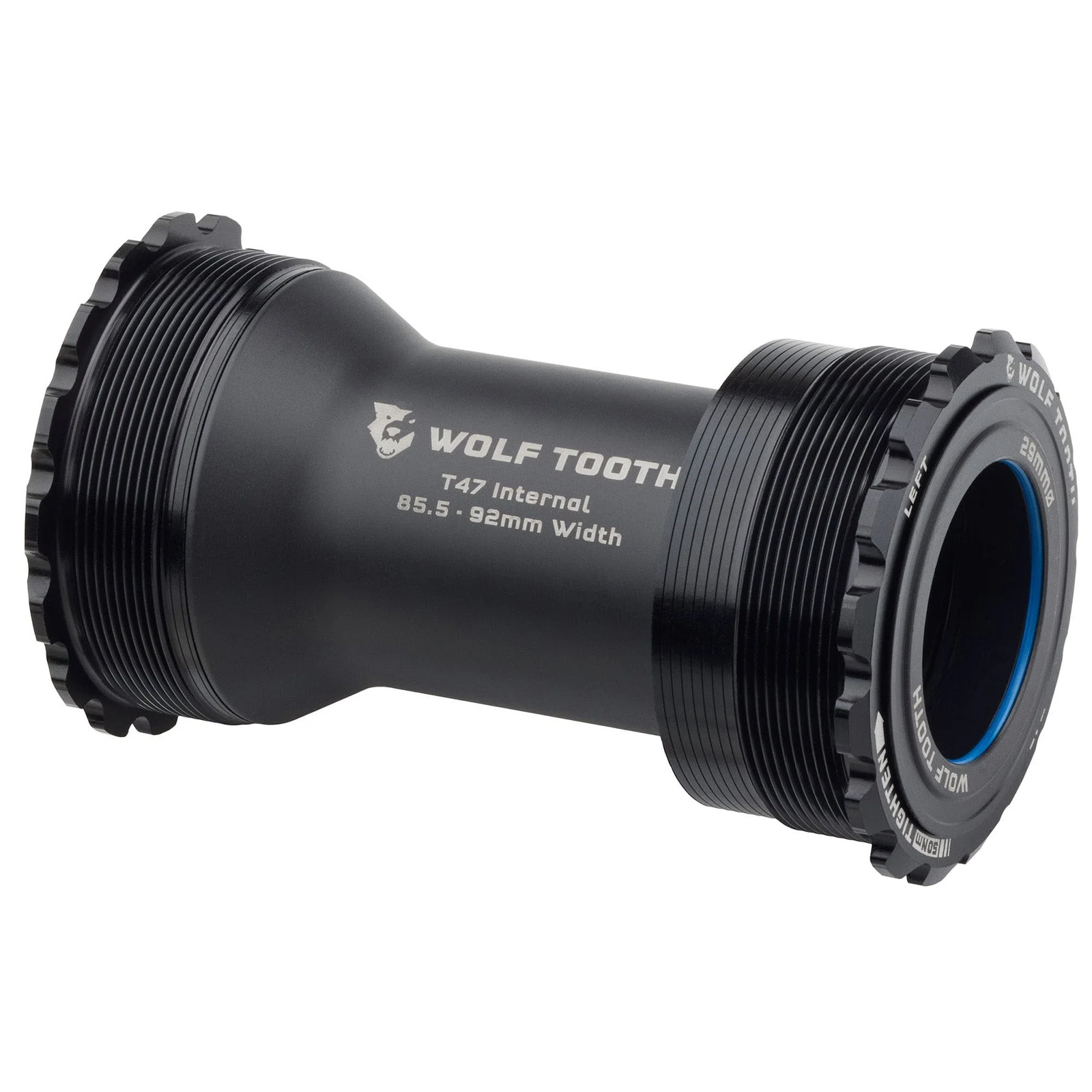 Wolf Tooth T47 Internal Bottom Bracket - Durable 6061 Aluminum, Custom Bearings