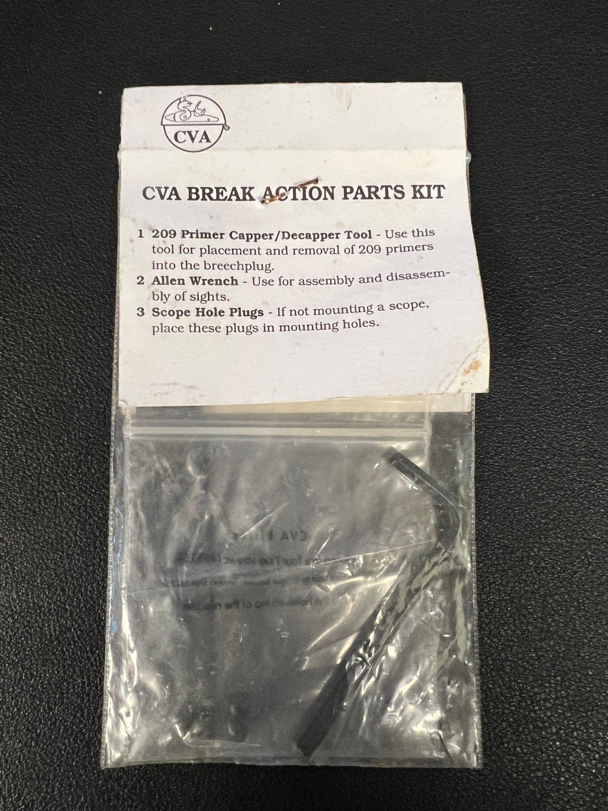 CVA Inline In-Line #209 Primer Capper/Decapper Tool Parts Kit