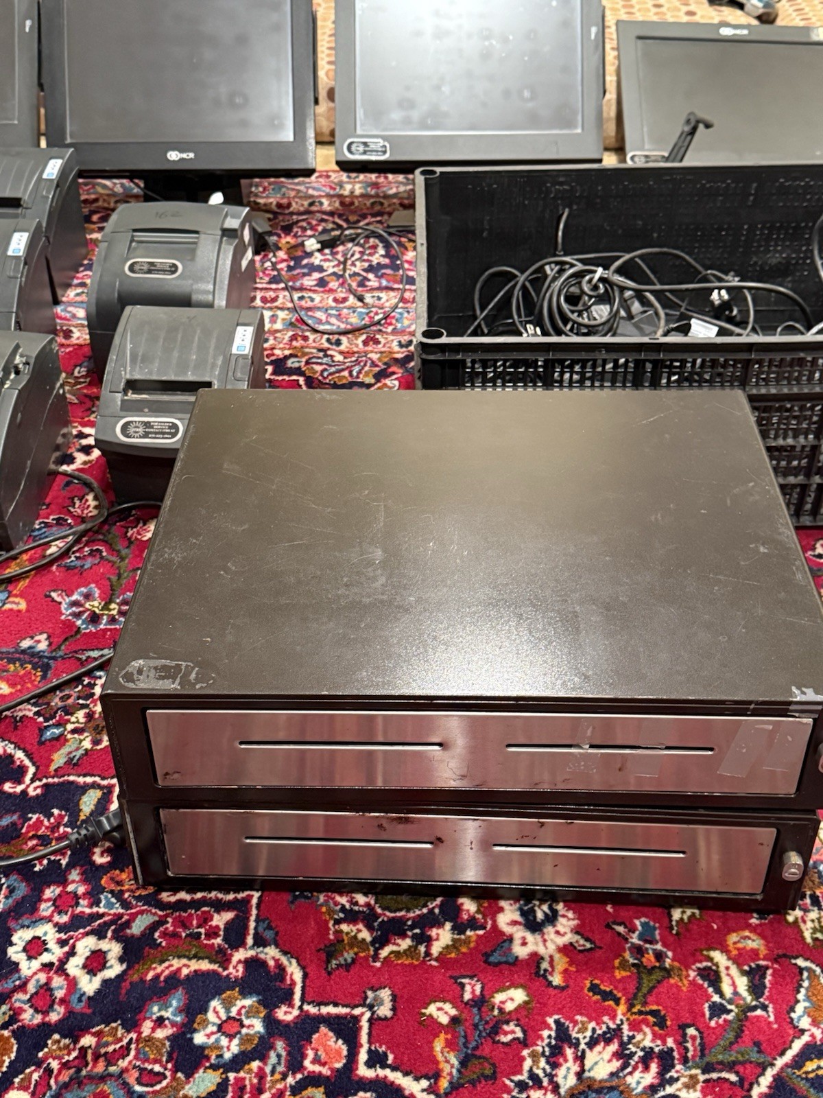 NCR Monitors UNTESTED and Receipt Printers Sold As-Is Parts Or Repair Local Only