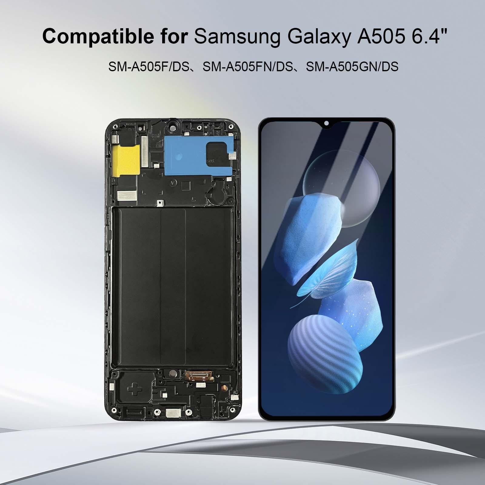 For Samsung Galaxy A50 A505U IncellLCD Display Touch Screen Replacement Frame