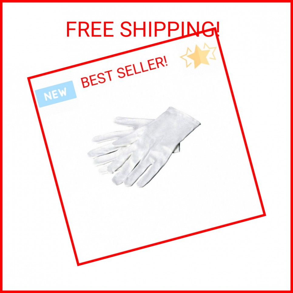 Carex Health Brands Soft Hands Cotton Gloves, XL