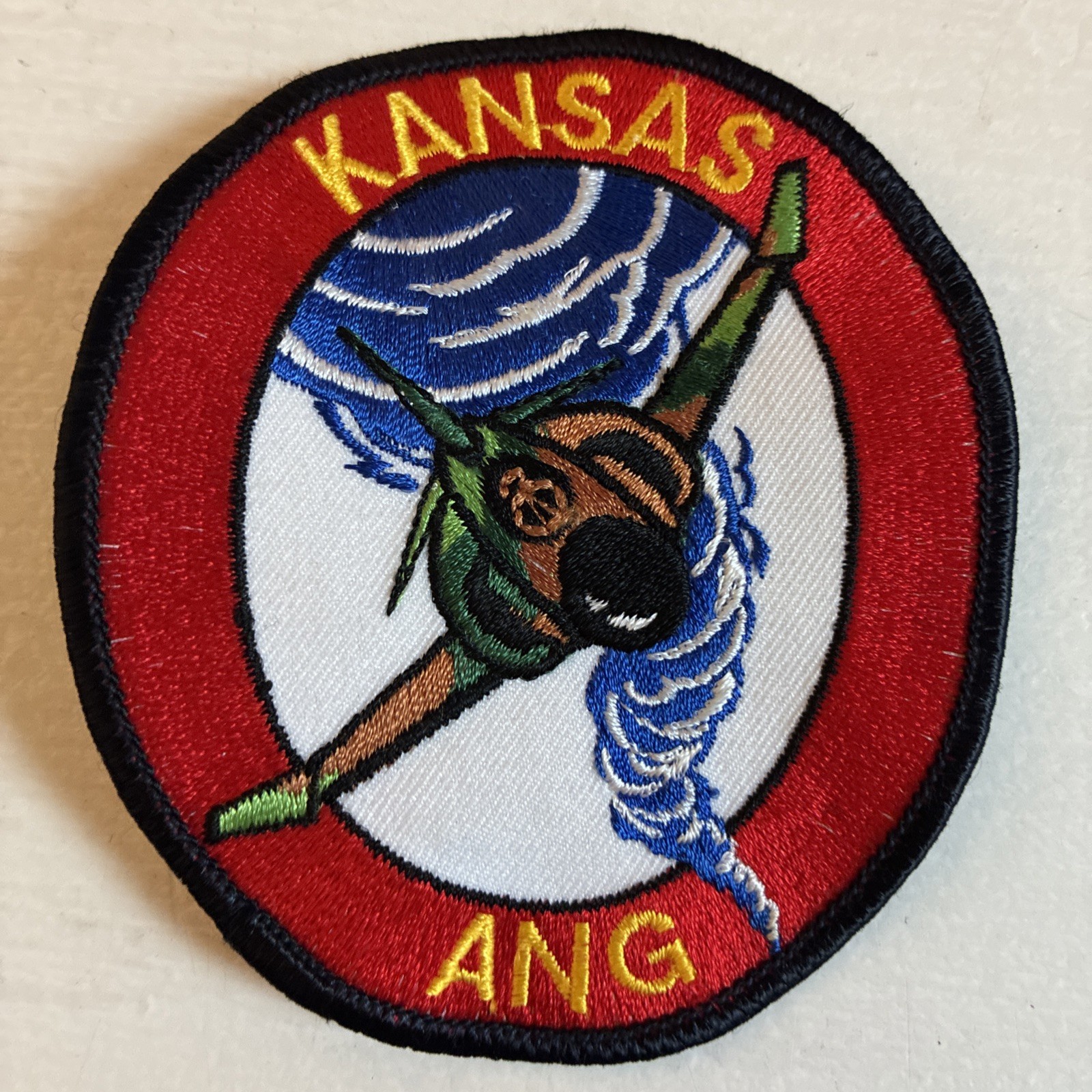 USAF KANSAS ANG SQUADRON PATCH - Free Ship -