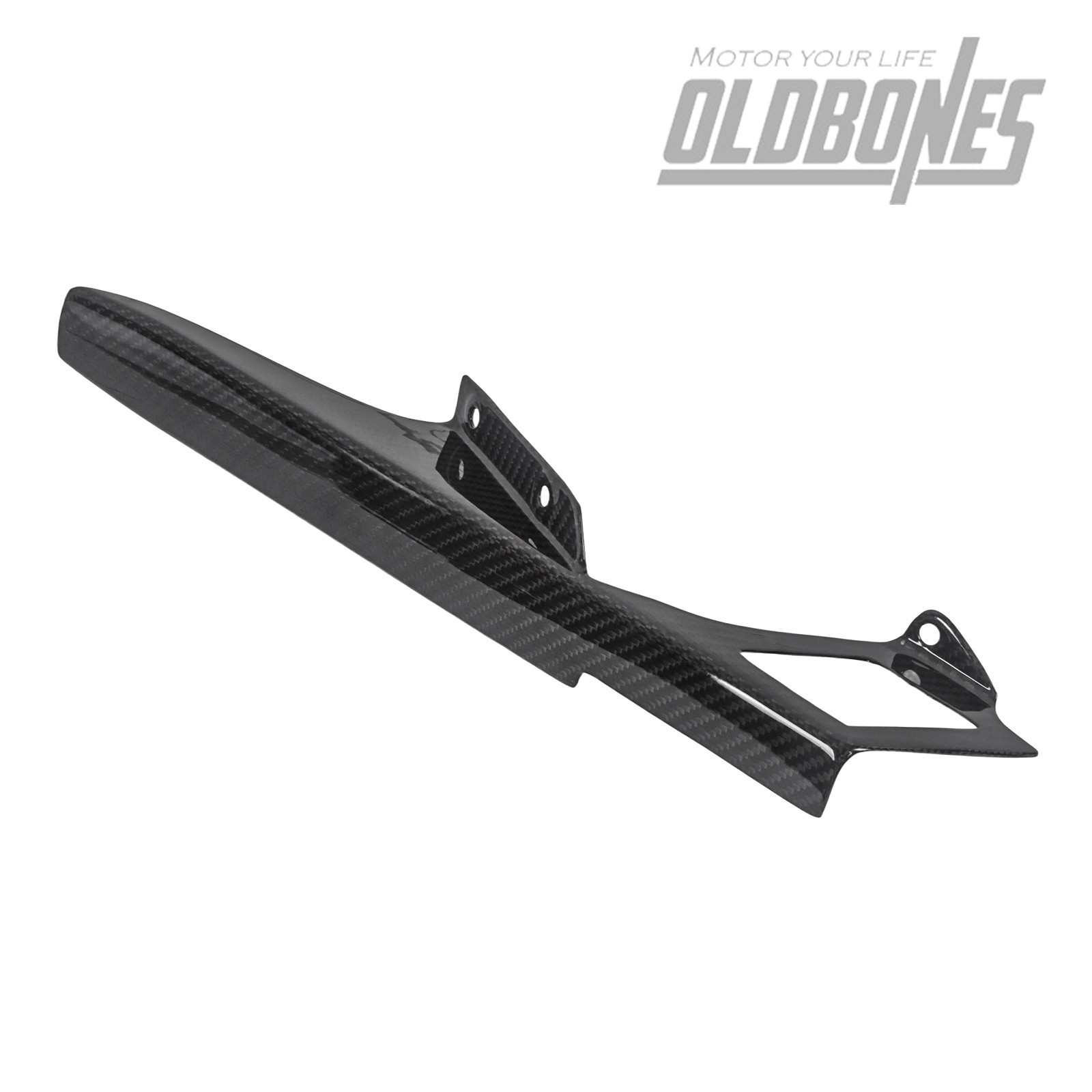 For Suzuki GSX1300 R Hayabusa 100% Carbon Fiber Chain Guard Gloss Black Twill