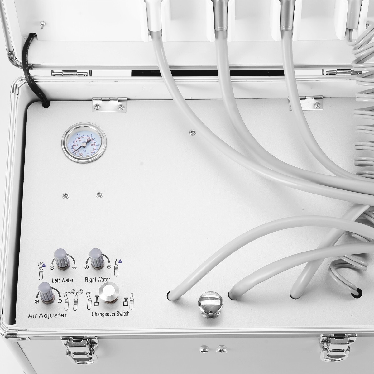 Handheld Dental Delivery Unit Enhanced Air Compressor Syringe Suction System