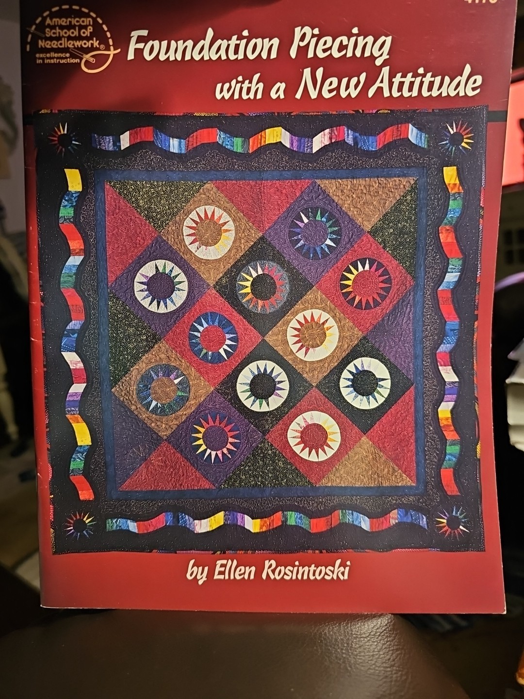 NEE Foundation Piecing with a New Attitude quilt pattern FREE SHIPPING