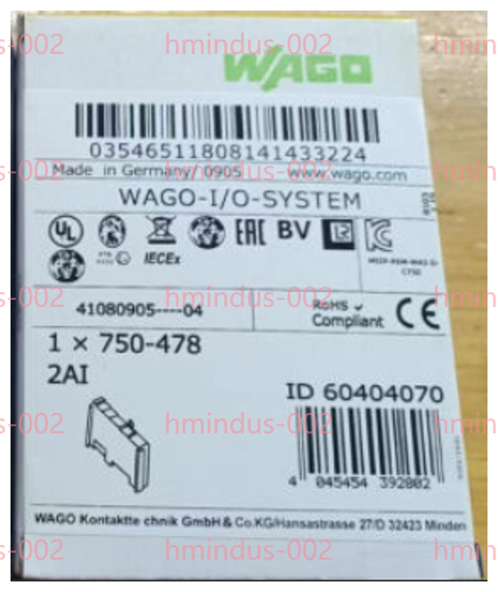 1 PCS 750-478 PLC Module 750-478 WAGO New In Box Brand
