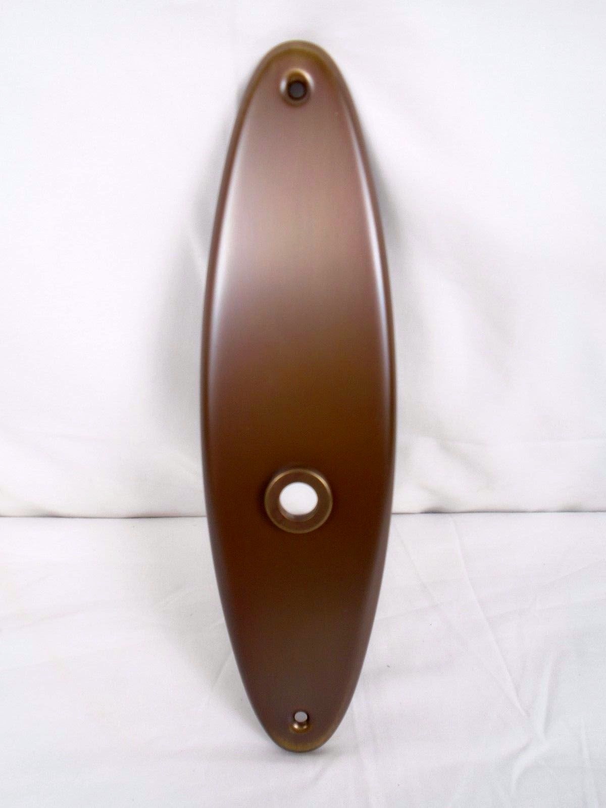 Baldwin Escutcheon Wilmington Passage Half Aged Brass 6795-038-KC 1052HW