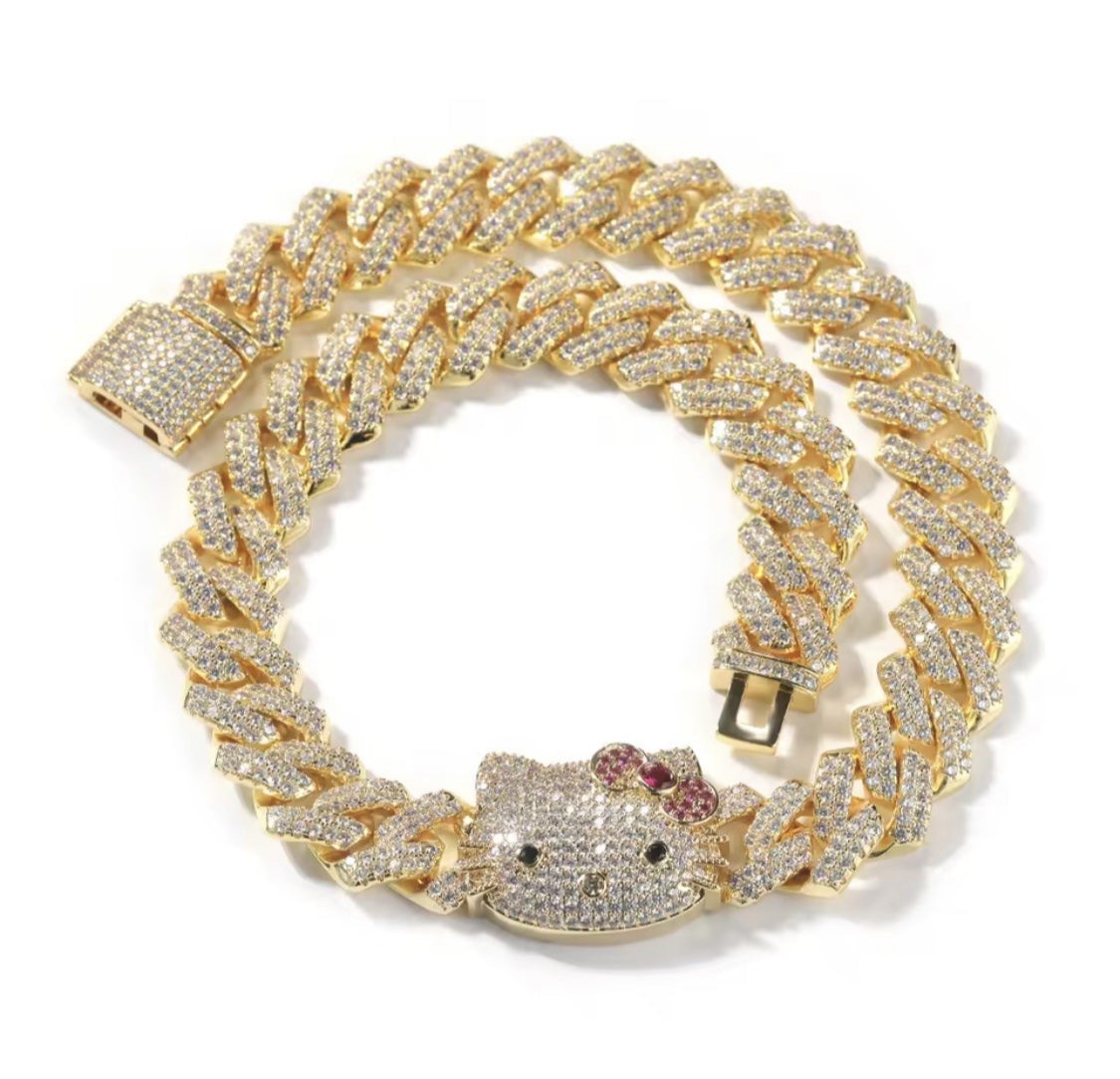 kitty necklace 16inch