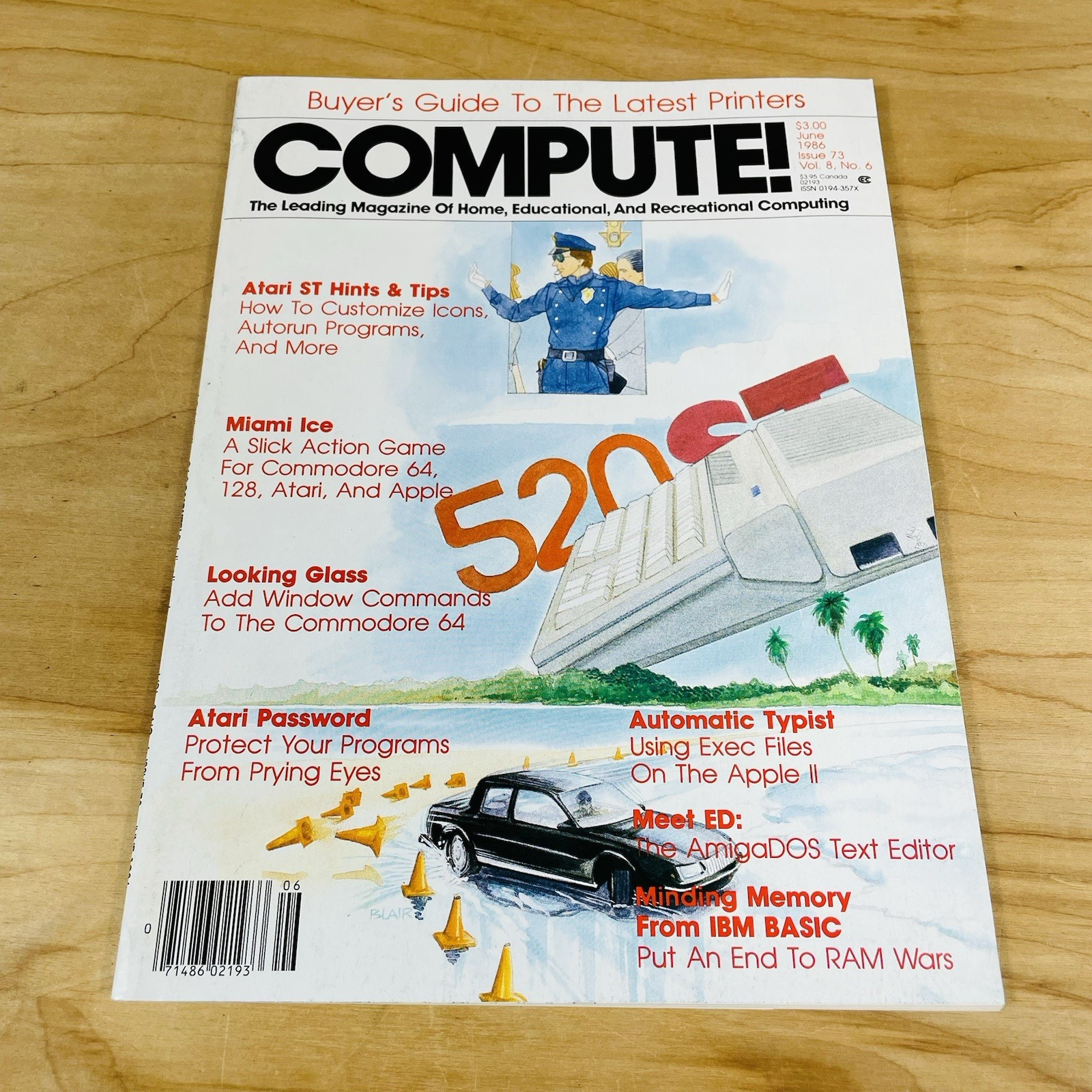 COMPUTE! American home computer magazine Vol. 8, No. 6, Issue 73 June 1986