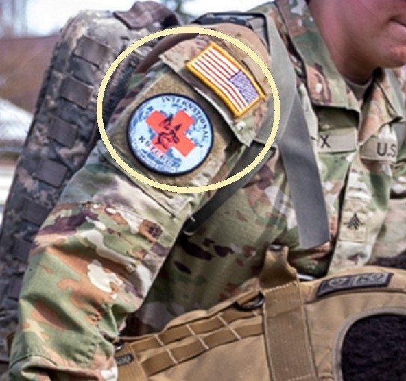 CANINE TACTICAL COMBAT CASUALTY CARE In Dog We Trust vêlkrö 2-PC: FLAG + K9-TCCC