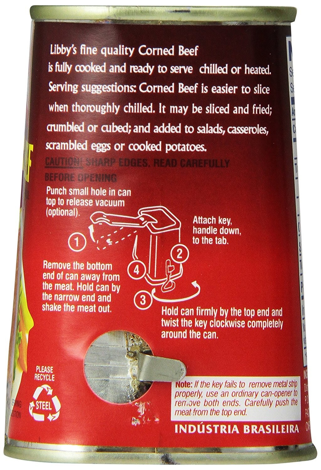 Libby's Corned Beef, Canned, 12 Oz, 1 Count