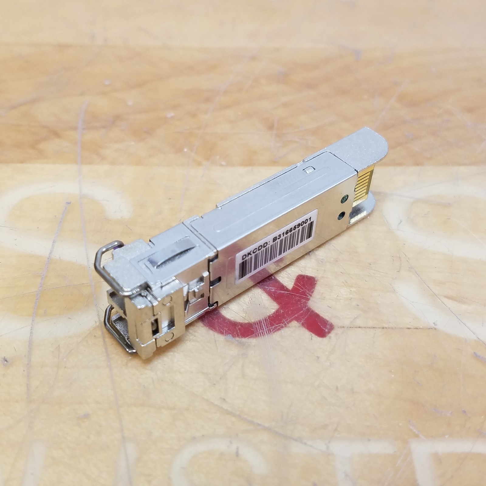 Omnitron 7349-4 Optical Transceiver, Single Mode, 1.25Gbps - USED