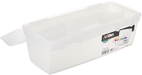 6937AG Essentials Lift-Out Tray Box, Portable Art & Craft Organizer with
