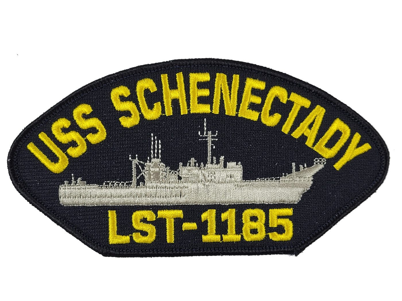USS Schenectady LST-1185 Ship Patch - Great Color - Veteran Owned Business