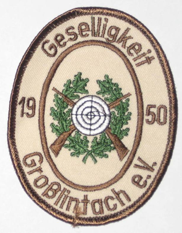 Geselligkeit Großlintach Patch - Hunting - Germany 3" x 3 3/4"  -   Grosslintach