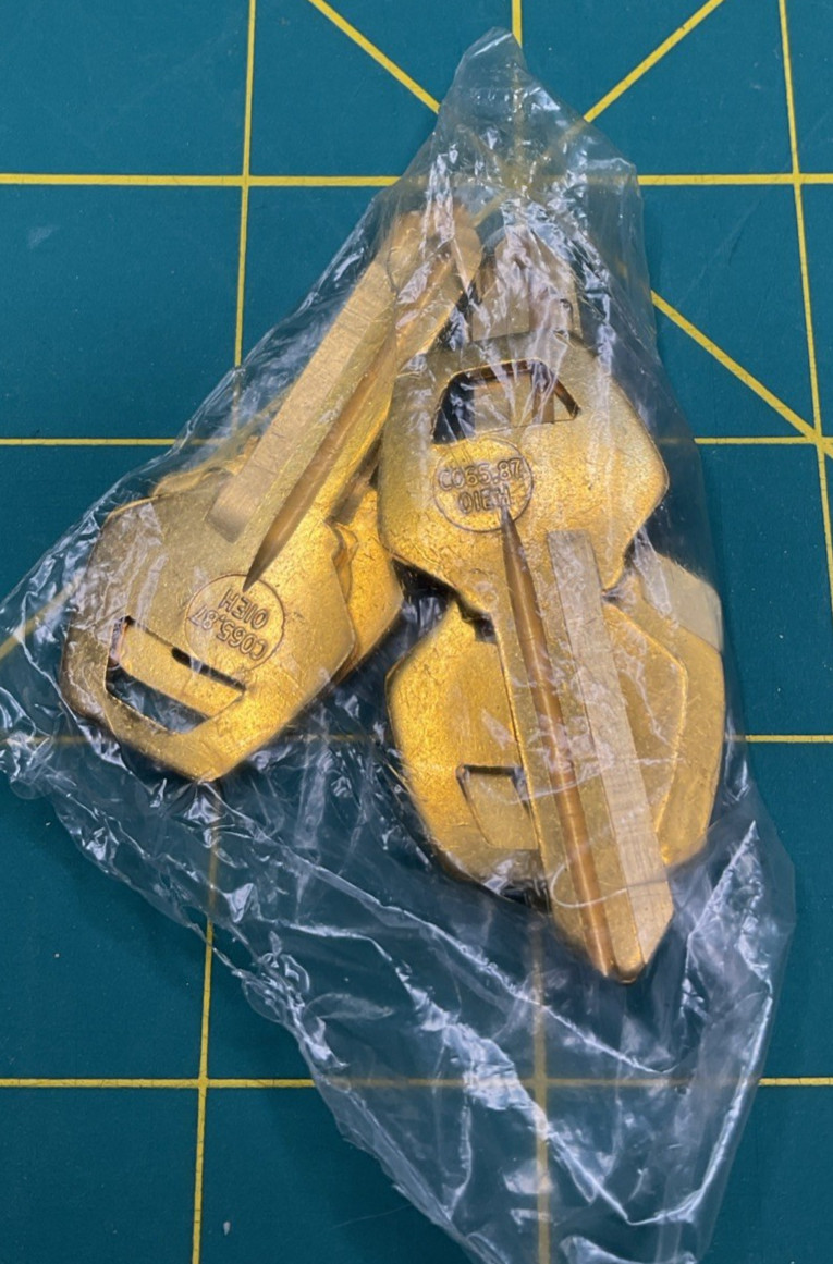 STAR SCOLL Uncut Key Blanks C065.87  50011 Bog Of 6