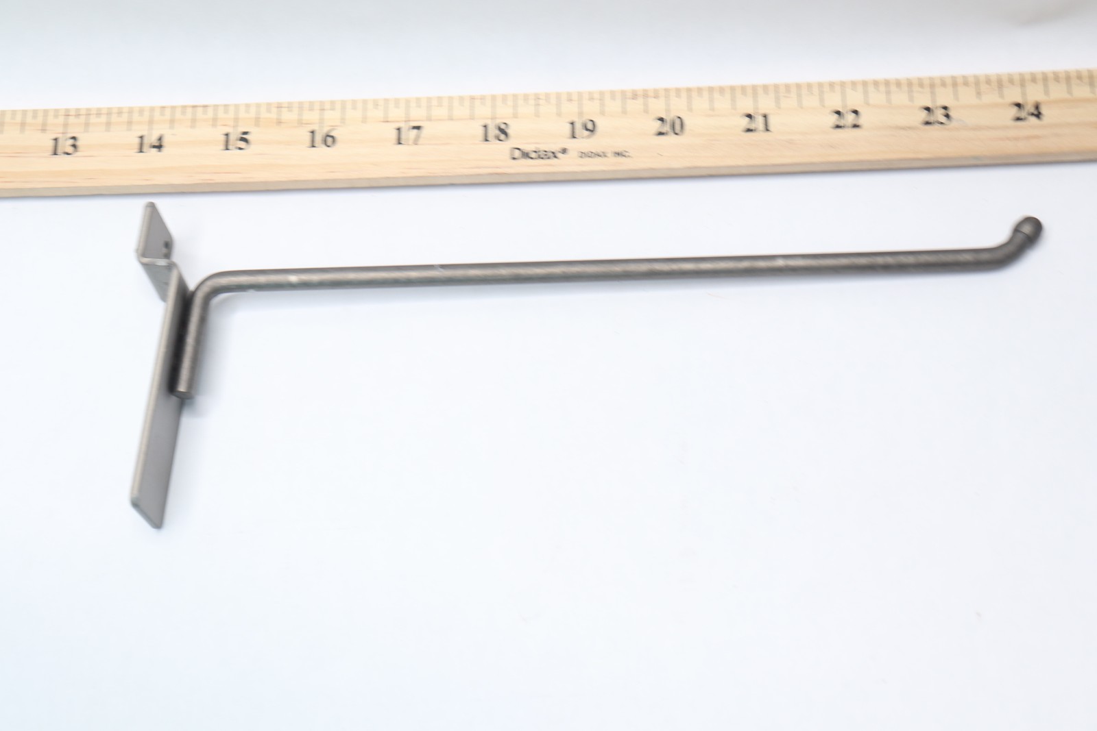 Shopping Shelf Hook Peg Silver 9-1/2"