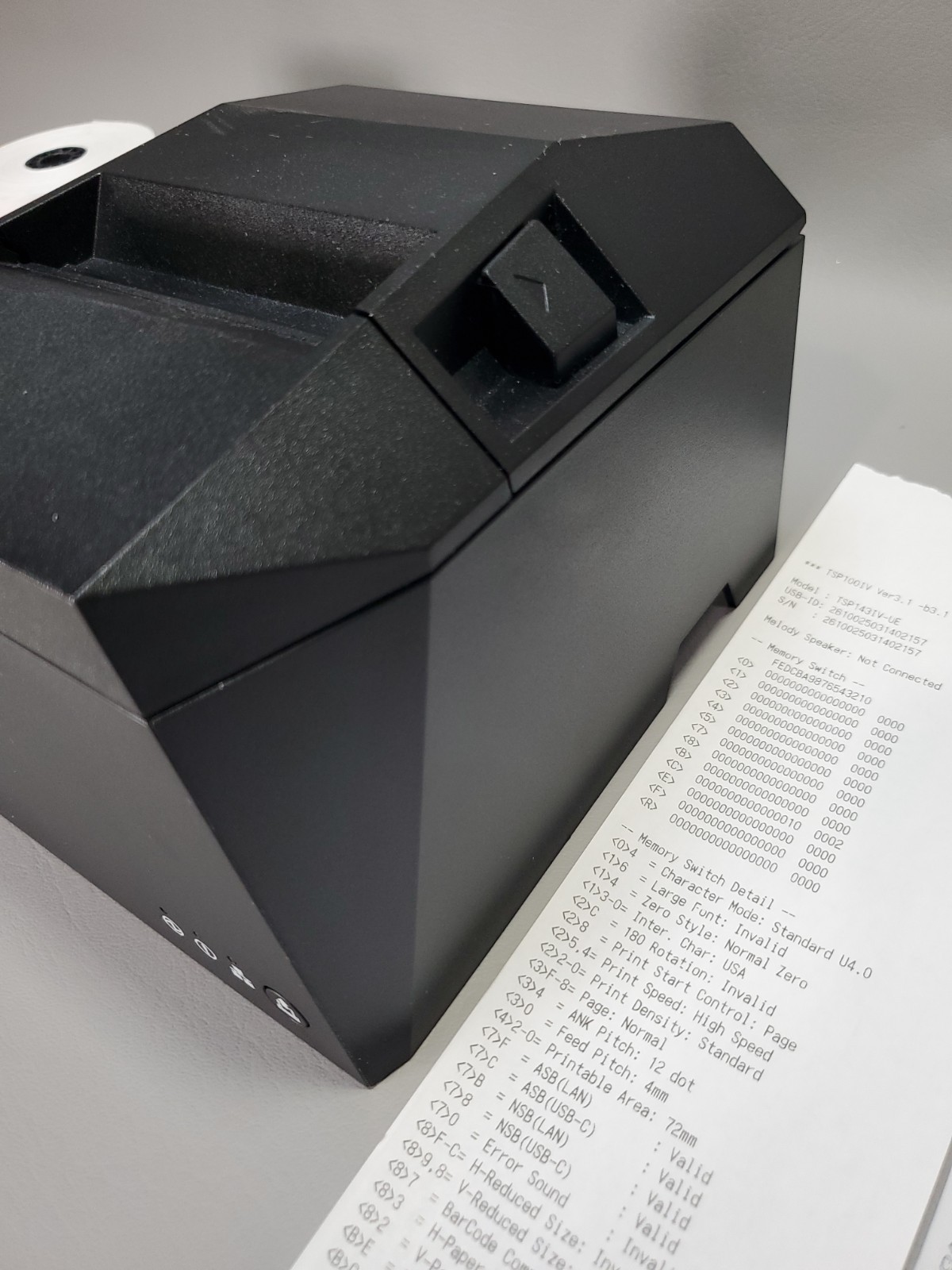 Star Micronics - TSP143IV-UE Thermal POS Receipt Printer - Excellent Condition