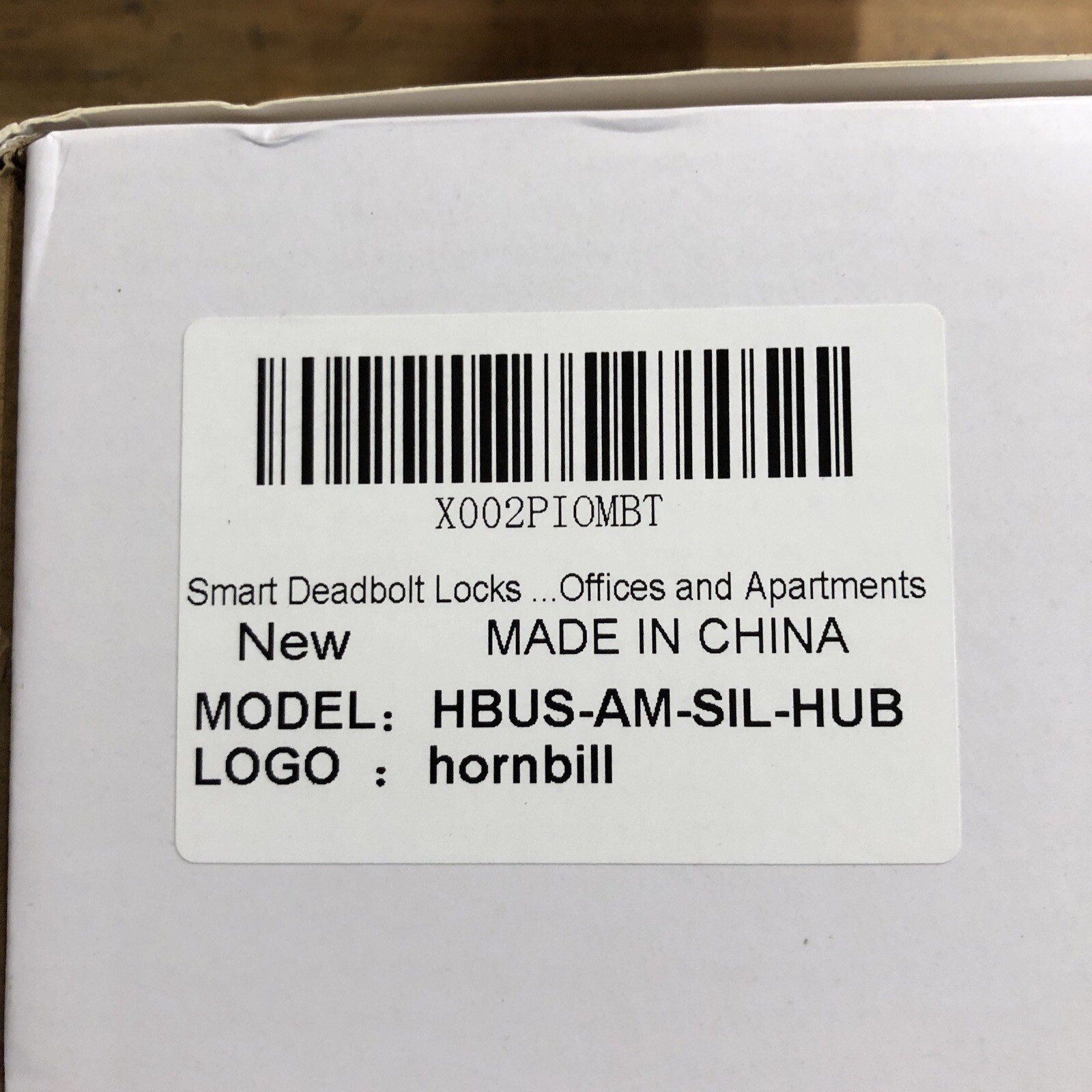 Hornbill Smart Lock HBUS-AM-SIL