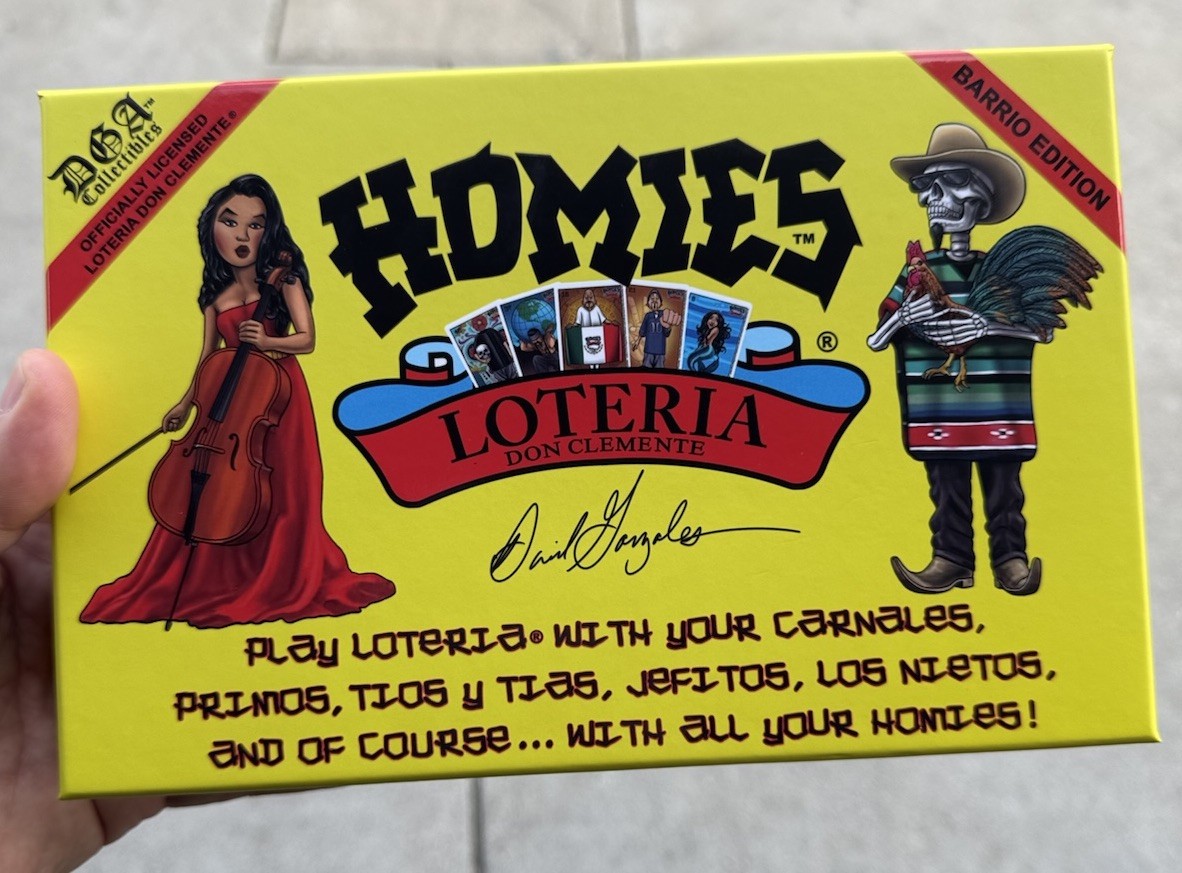 HOMIES LOTERIA DGA CARD GAME DAVID GONZALES ART Mexican Bingo Don Clemente NEW