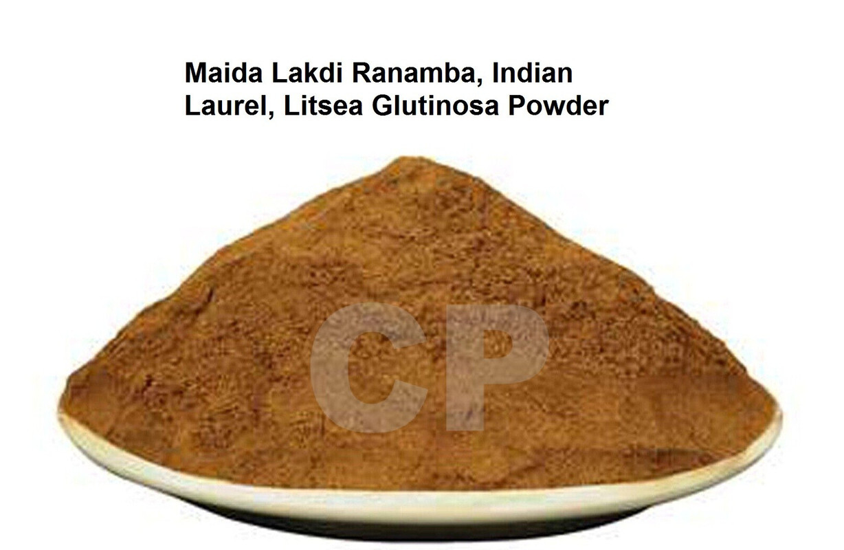 Maida Lakdi Powder Litsea Glutinosa Powder Maida Wood Powder 50gm (1.7 OZ).