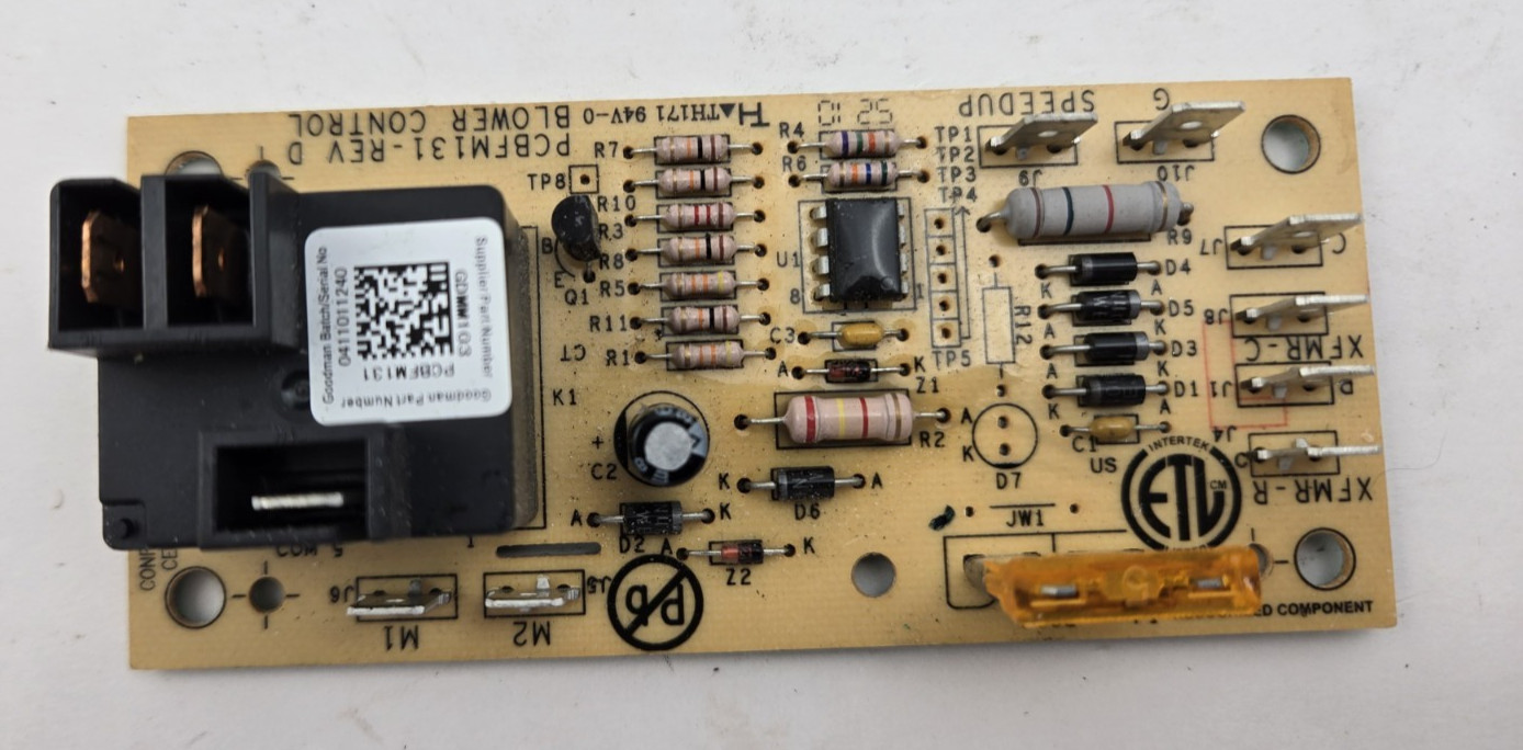 Goodman Amana Blower Control Board PCBFM131