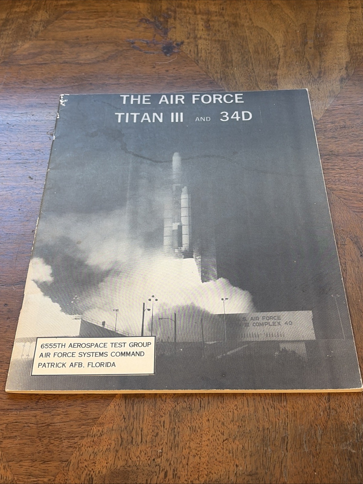 USAF Titan III 34D Launch Program Booklet Patrick AFB 1969-73