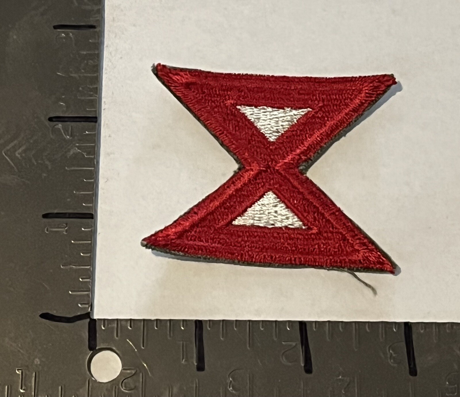 World War II SSI US Tenth Army WWII 10th Army Patch WW2 WHITEBACK NO GLOW