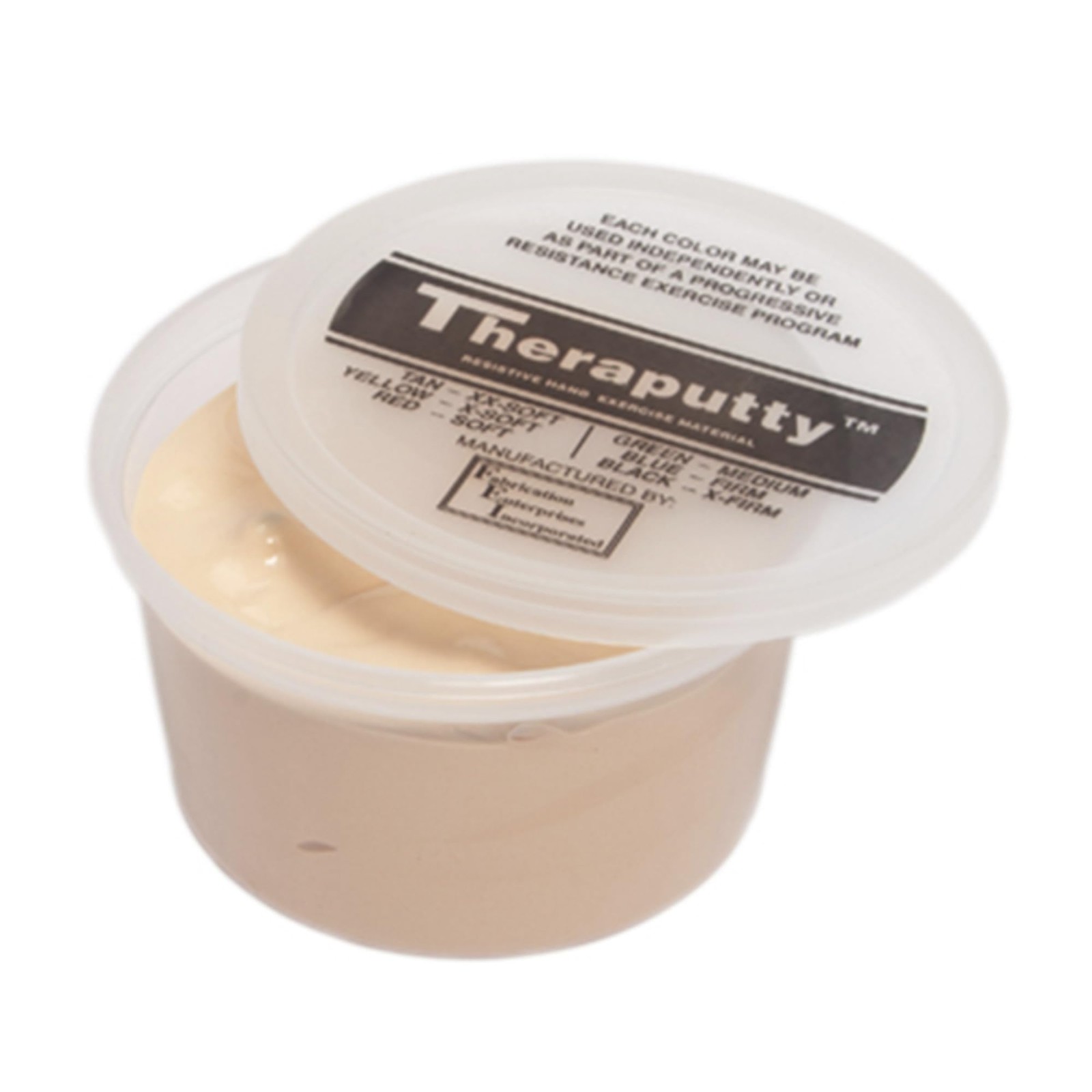 CanDo TheraPutty Standard Hand Exercise Putty For 1-pound, Tan: XX-Soft