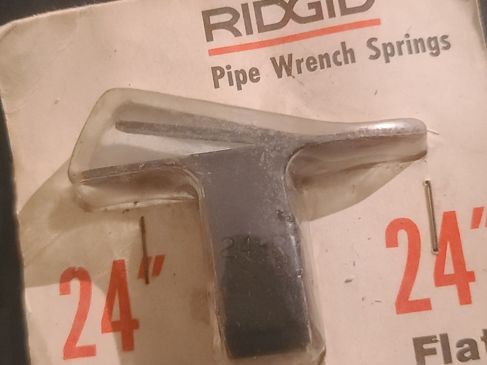 Ridgid 24-R Flat Spring For 24" Pipe Wrench
