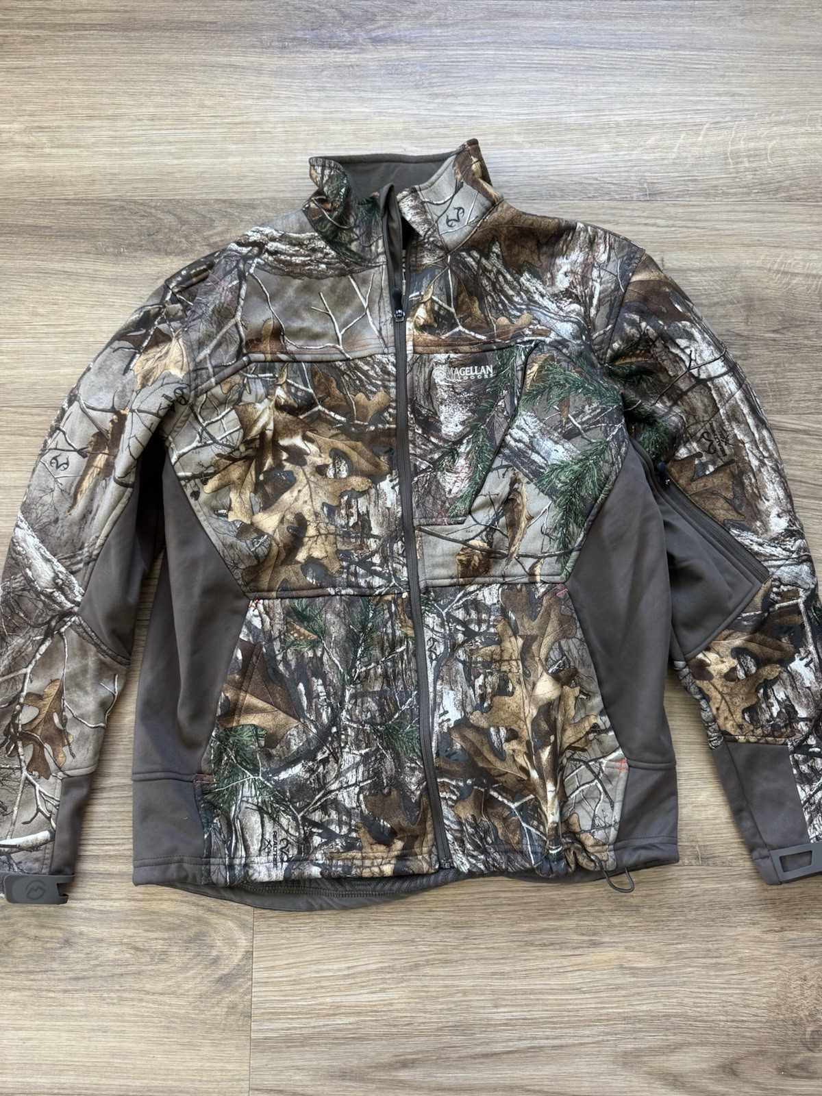 Magellan Men's Medium Camo Full-Zip Hunting Jacket Polyester