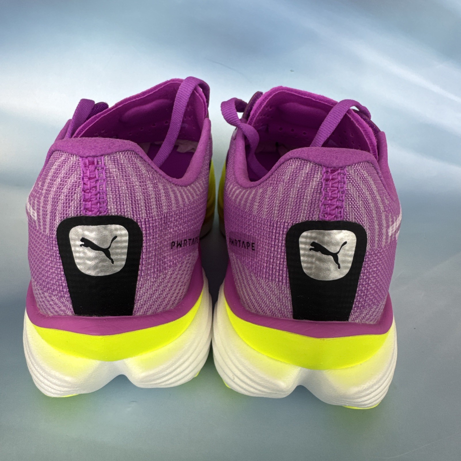 Puma Deviate Nitro Elite 3 Womens Running Shoes Purple Carbon Plated Size 6
