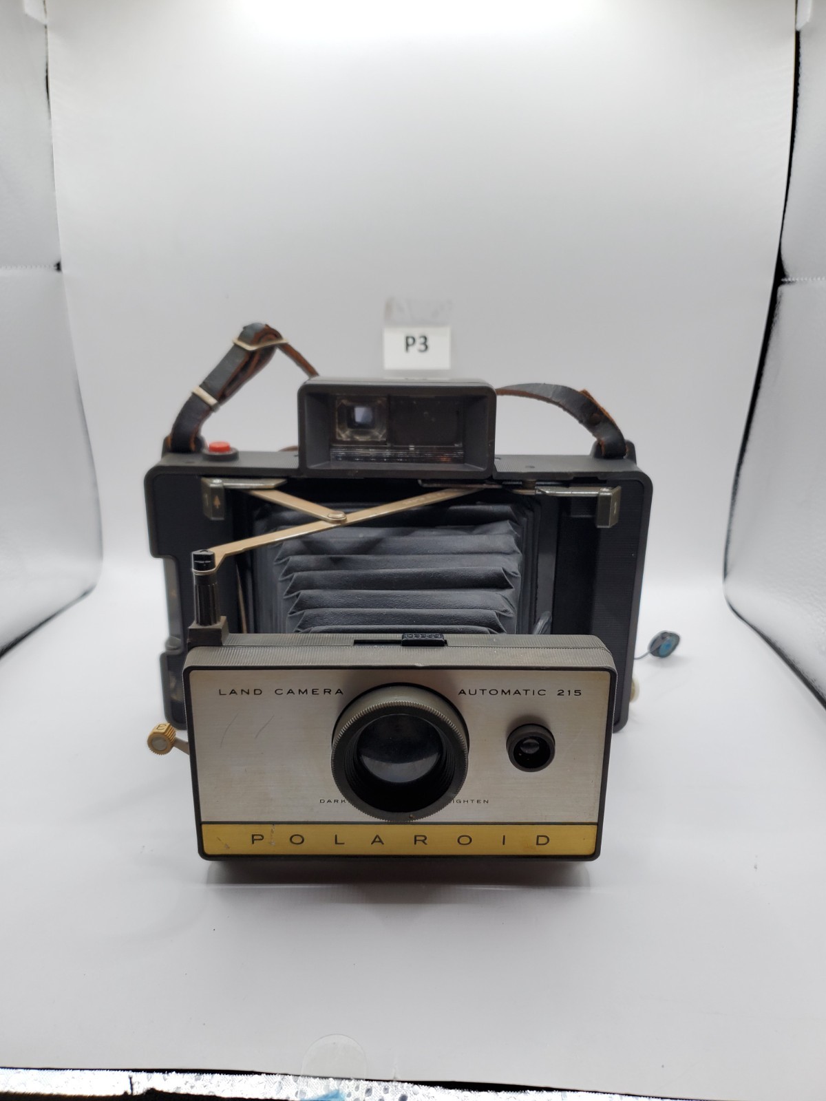 Vintage Polaroid Automatic 215 Film Camera