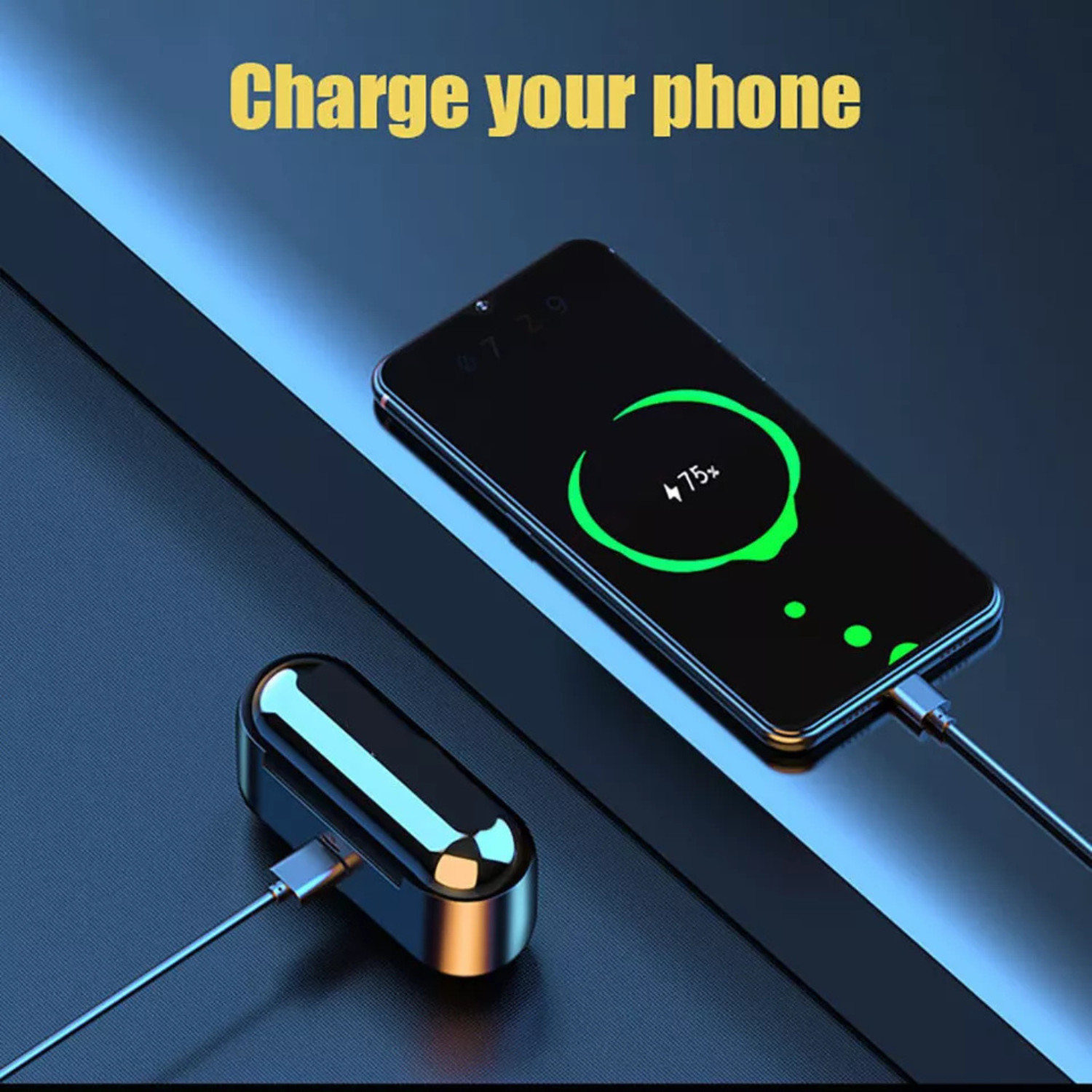 Bluetooth 5.0 Wireless Earbuds Headphone Headset Noise Cancelling Waterproof TWS