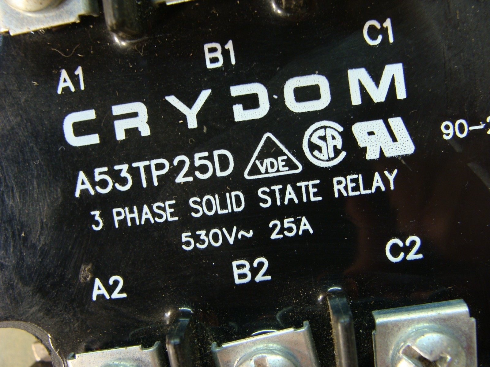 CRYDOM A53TP25D solid state relay 25A 530V