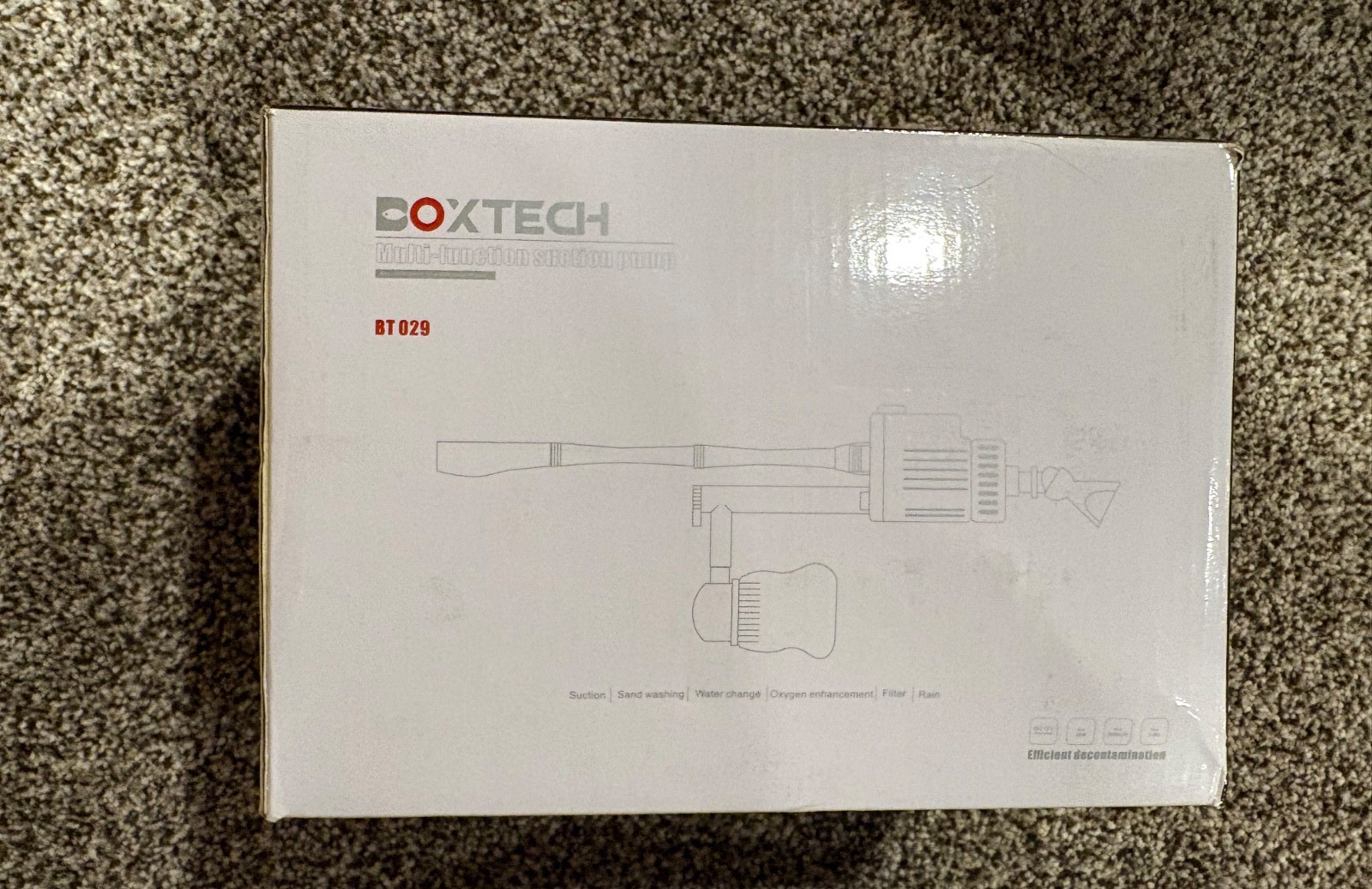 BRAND NEW BOXTECH Multi Function Suction Pump BT029 Suction Pump