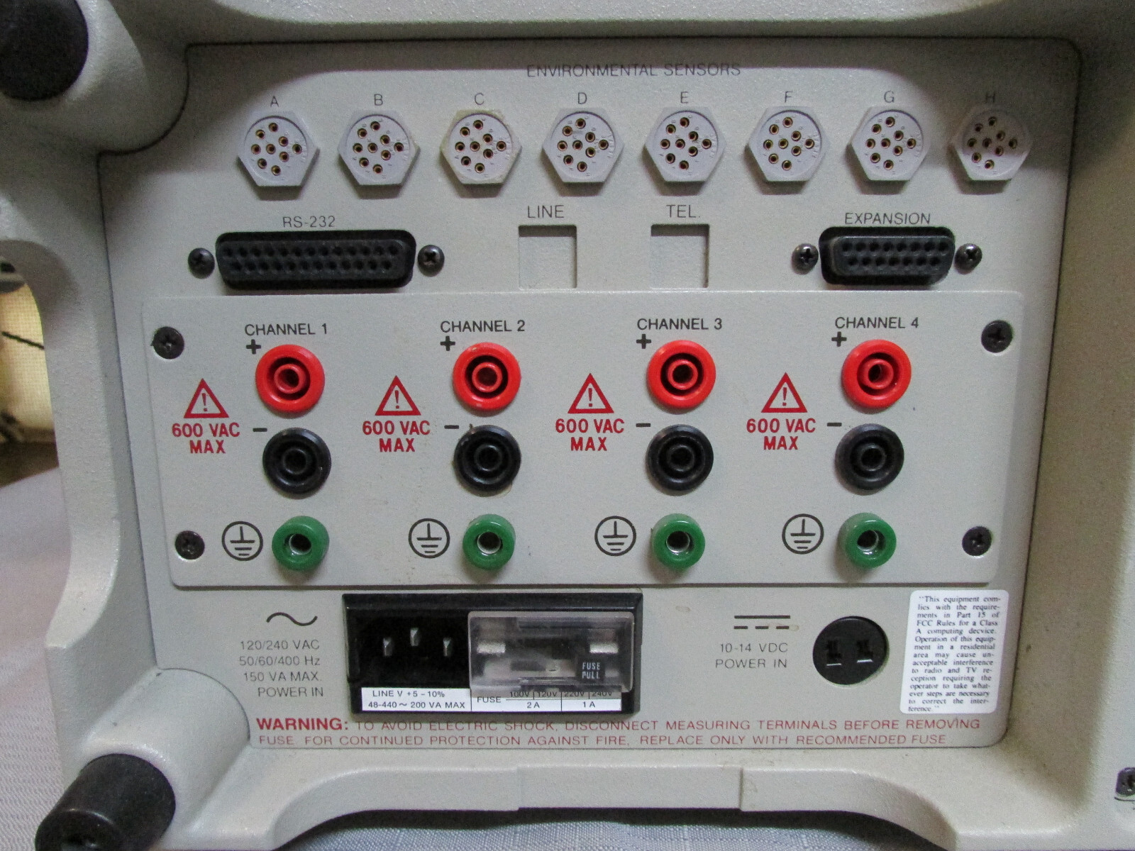 BMI PowerScope Power Scope 4800 Disturbance Measuring 3 Current Probes