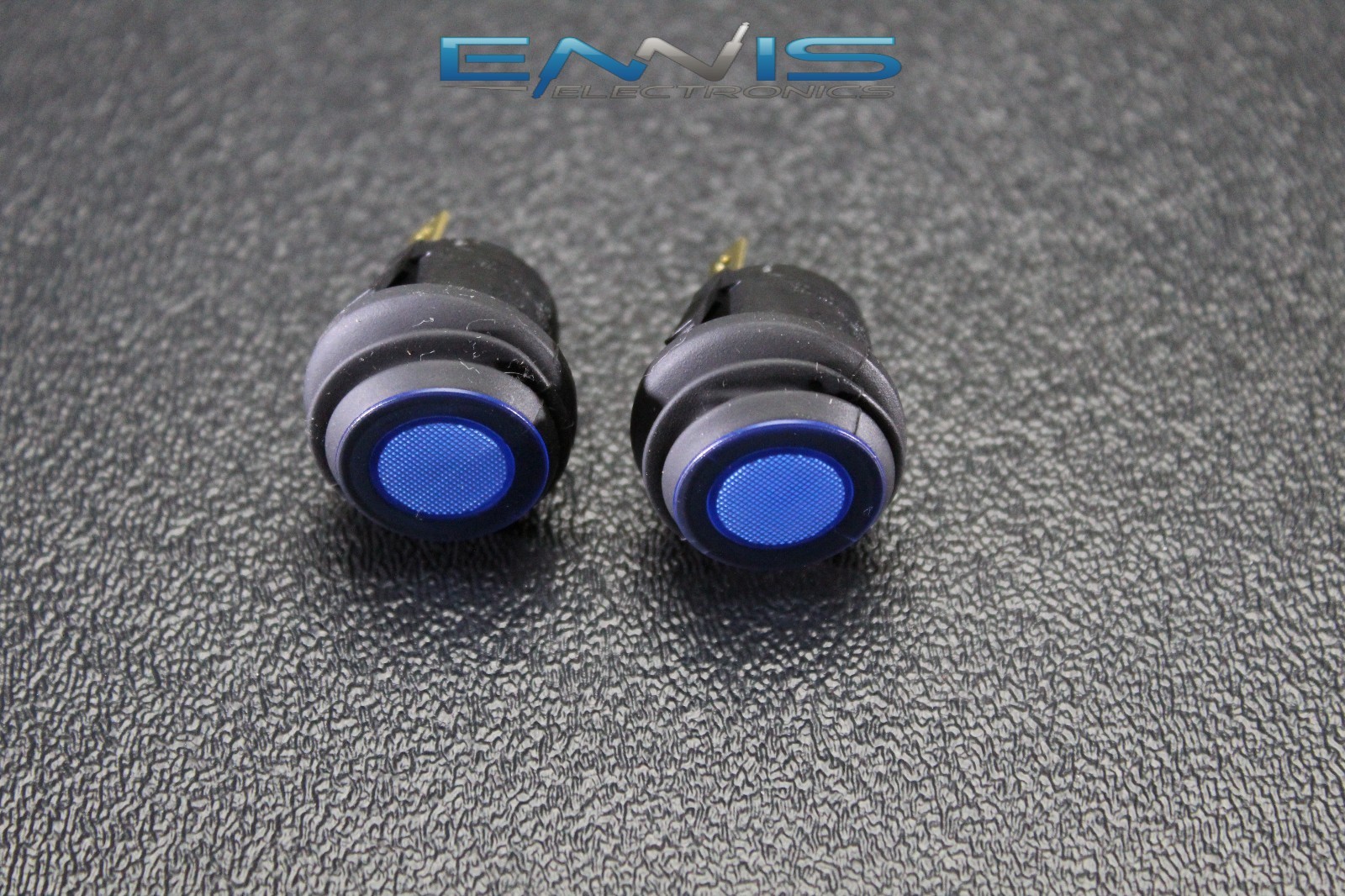 10 PCS ROCKER SWITCH ON OFF BLUE TOGGLE LED 12V 16 AMP 3 PIN IS-EC-WP1216BLU