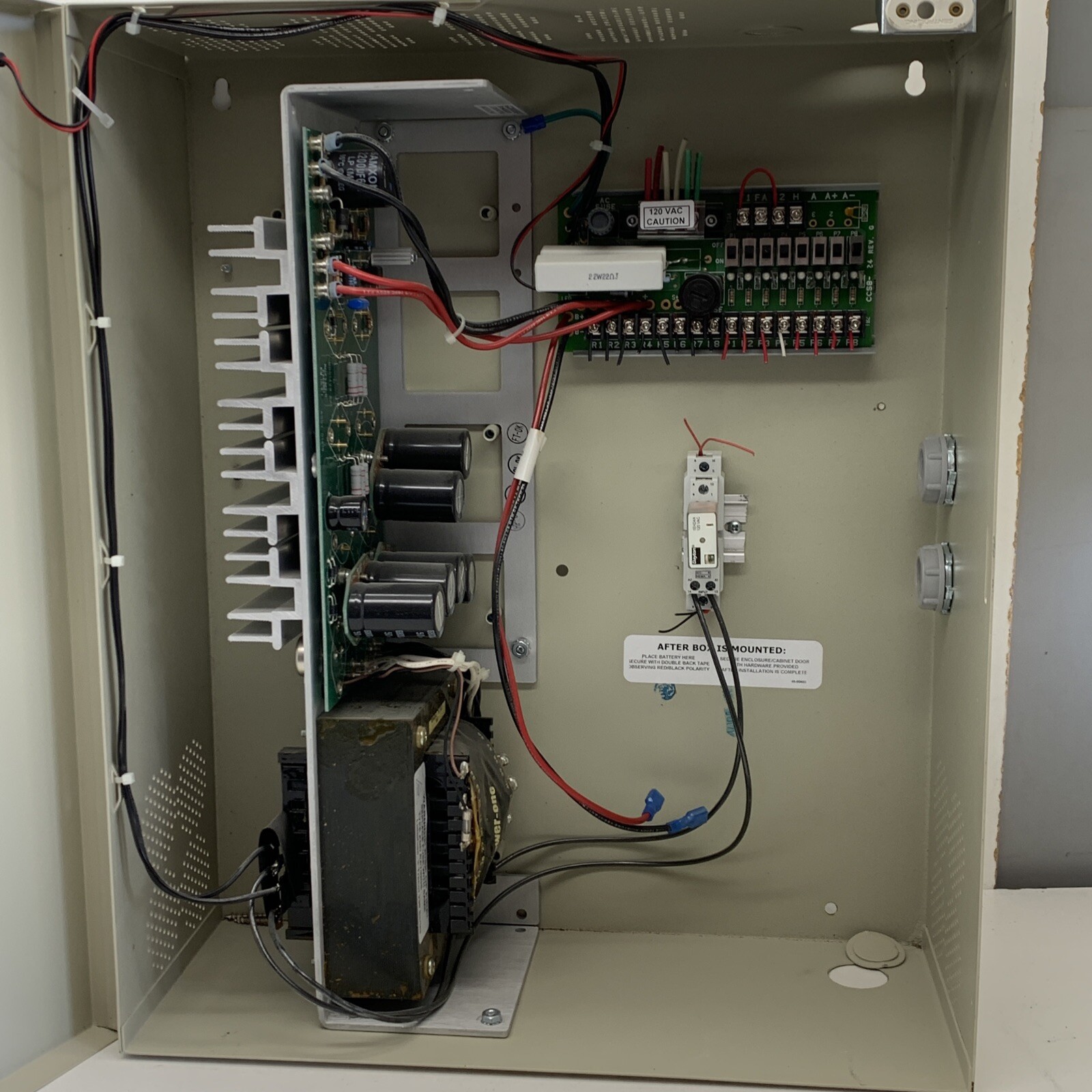 Securitron BPS-24-10 BPS Boxed Power Supply 24VDC 10A