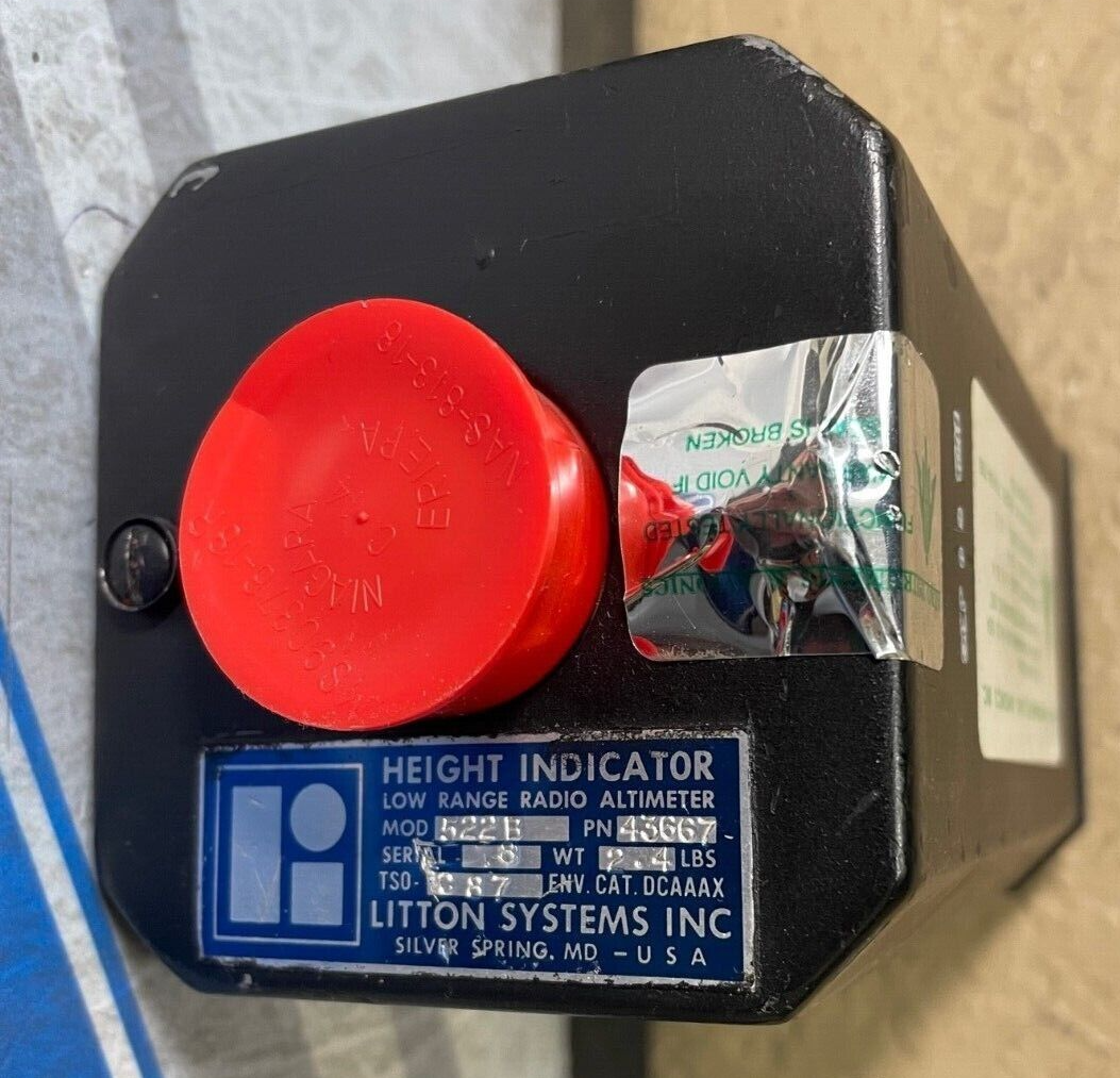 Height Indicator 43667 Removed Working