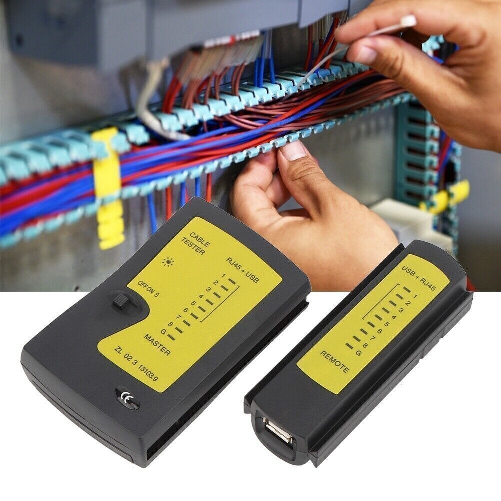 YG468U Professional RJ45+USB Cable Tester Fast Accurate Testing Network Phone