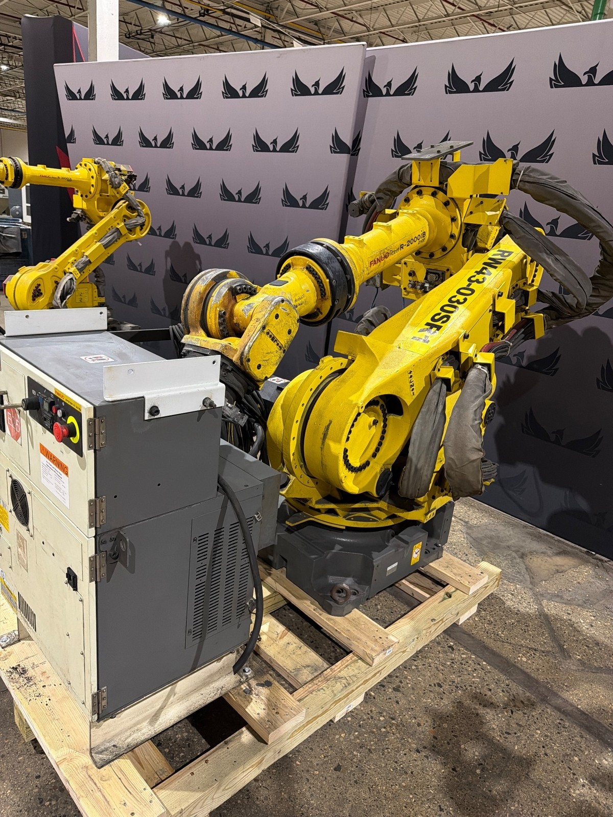FANUC R-2000iB/210F Complete w/ R-30iB Controls USED