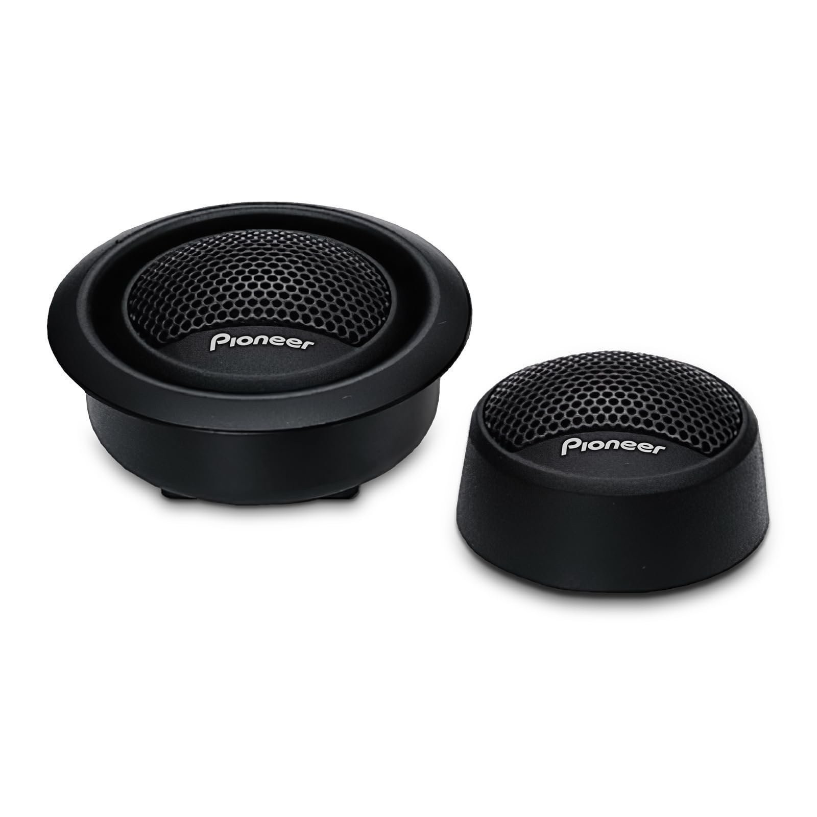Pioneer TS-T15 3/4” Soft Dome Tweeter Car Speakers, Smooth Upper Range, Clear...