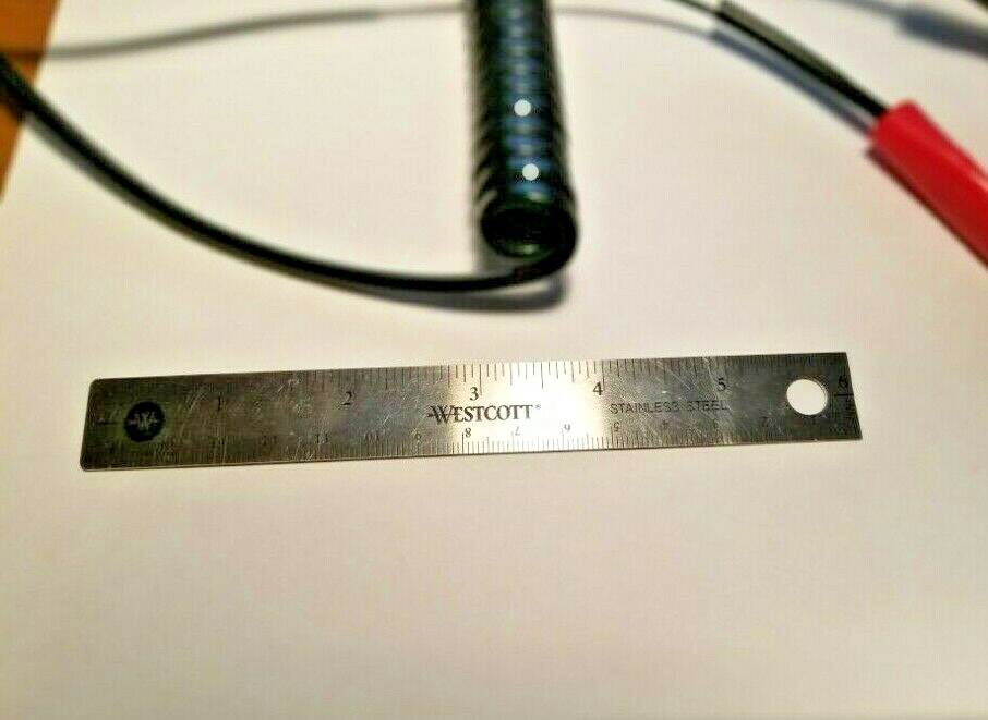 Extension coiled cord. SAE plug and 100A Alligator clips-pdr-Light Tools