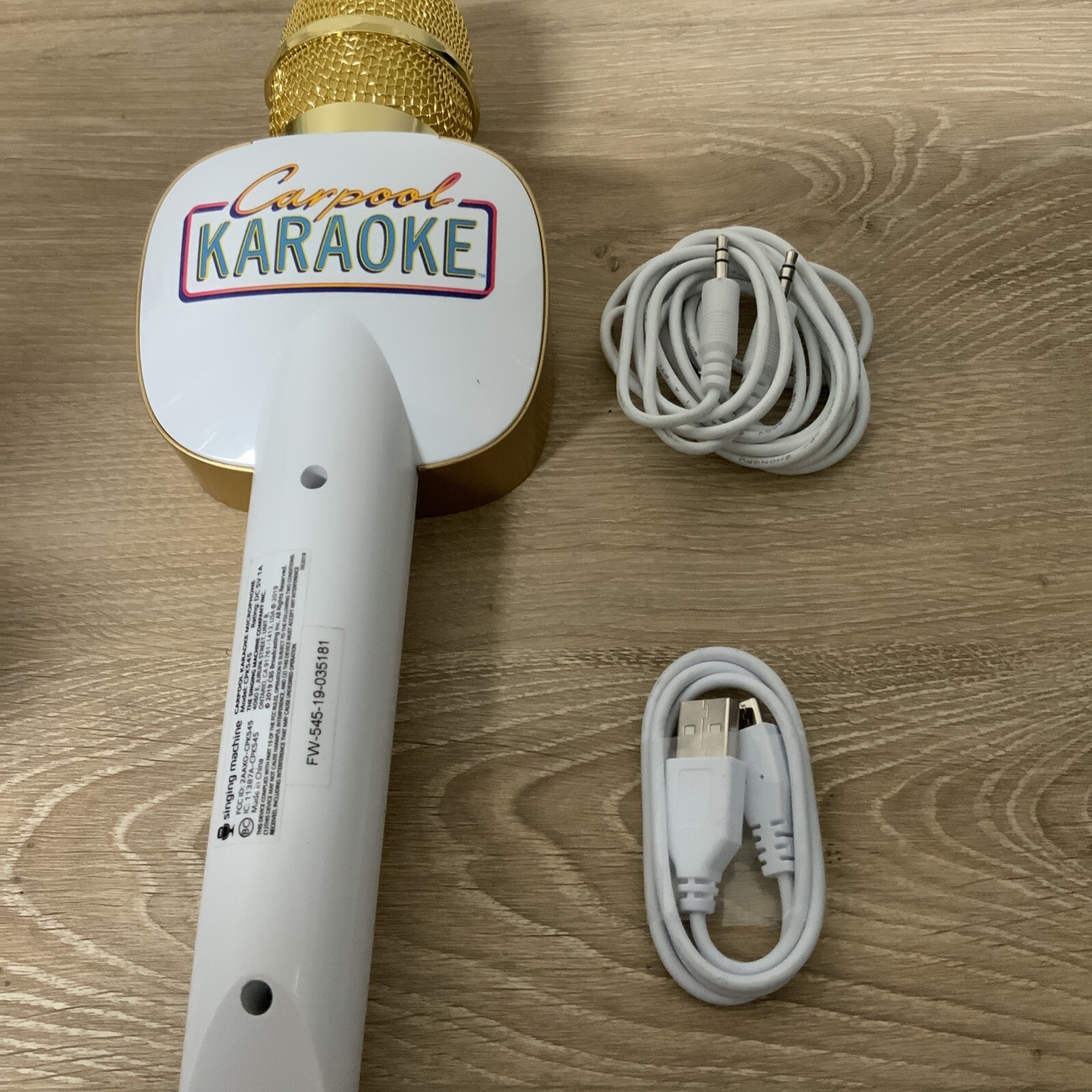 📀 Carpool Karaoke "The Mic" (AS SHOWN)