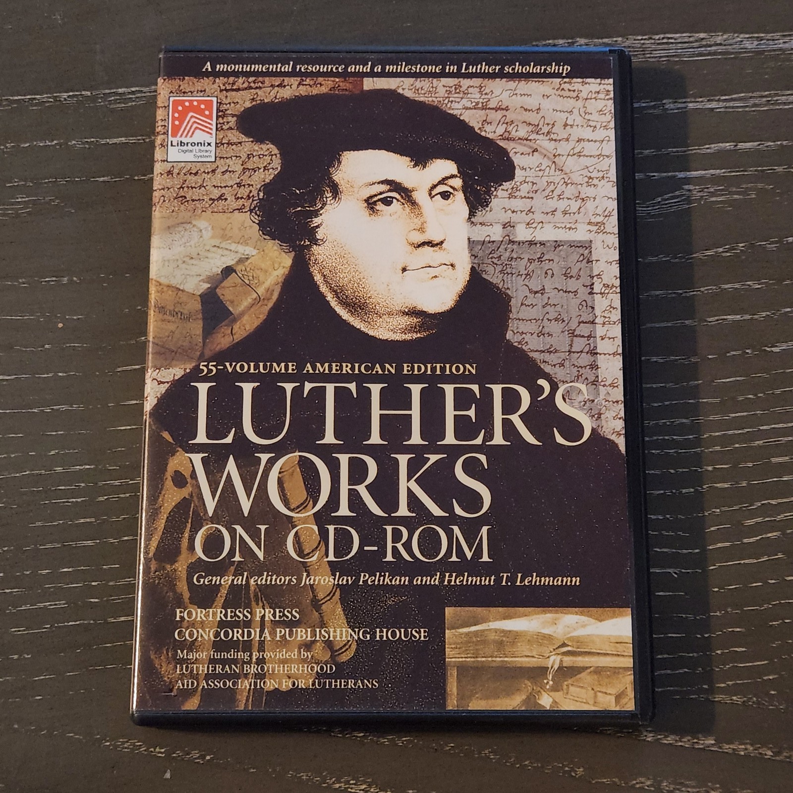 Luther's Works 55-Volume American Edition (CD-ROM, 2004) Libronix