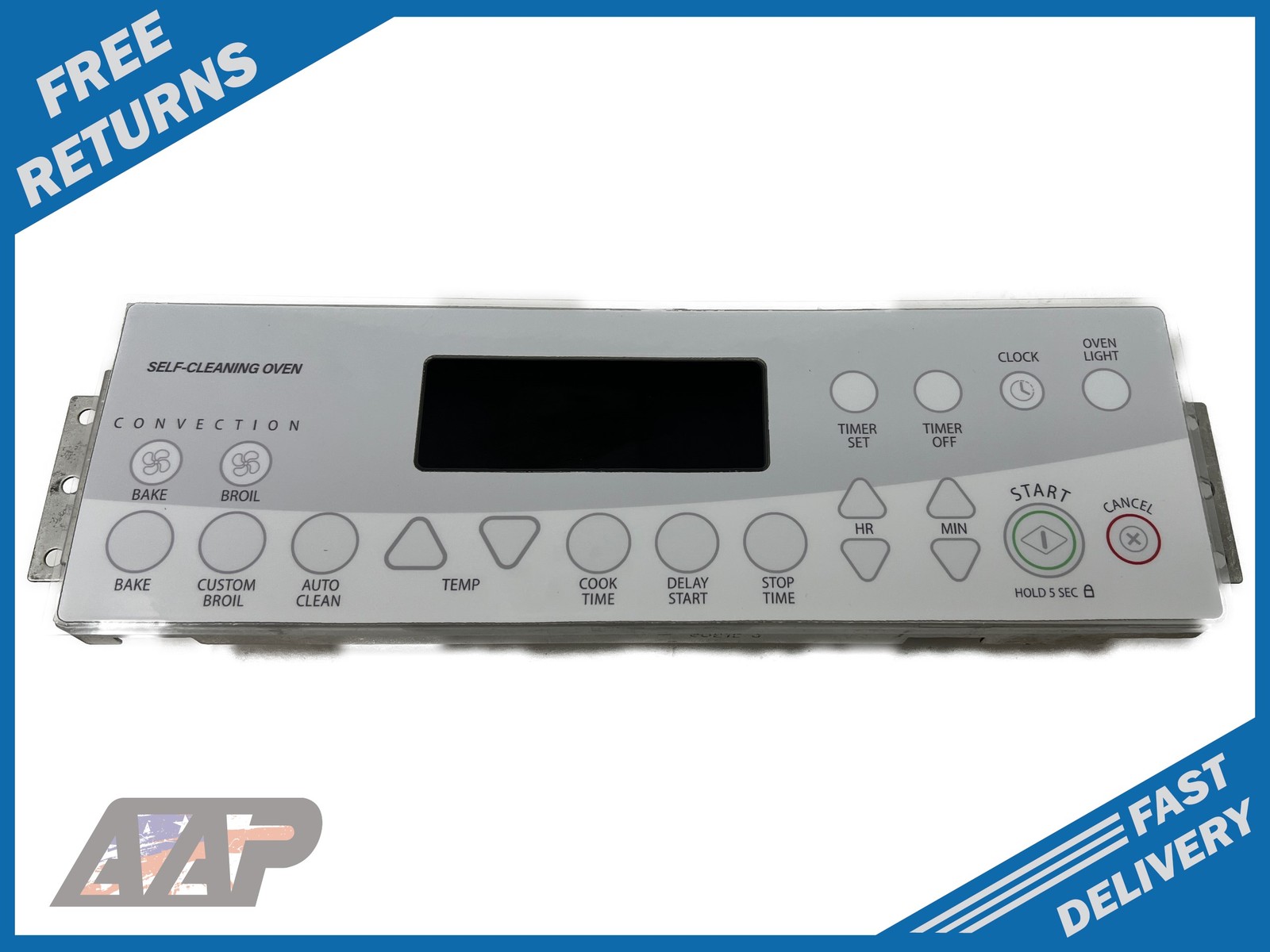 9782607CW Whirlpool Range Control Board 1-Year Warranty