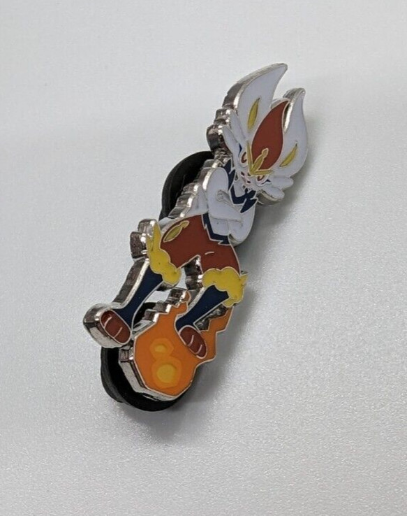 Cinderace Pin from Crown Zenith | 2023 Official Pokemon Collector's Pin
