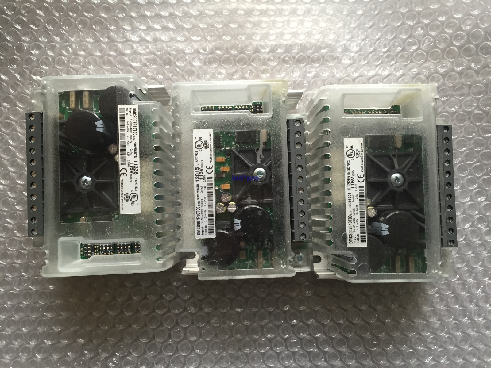 1pc used DMCS007F10T00 0.75KW inverter