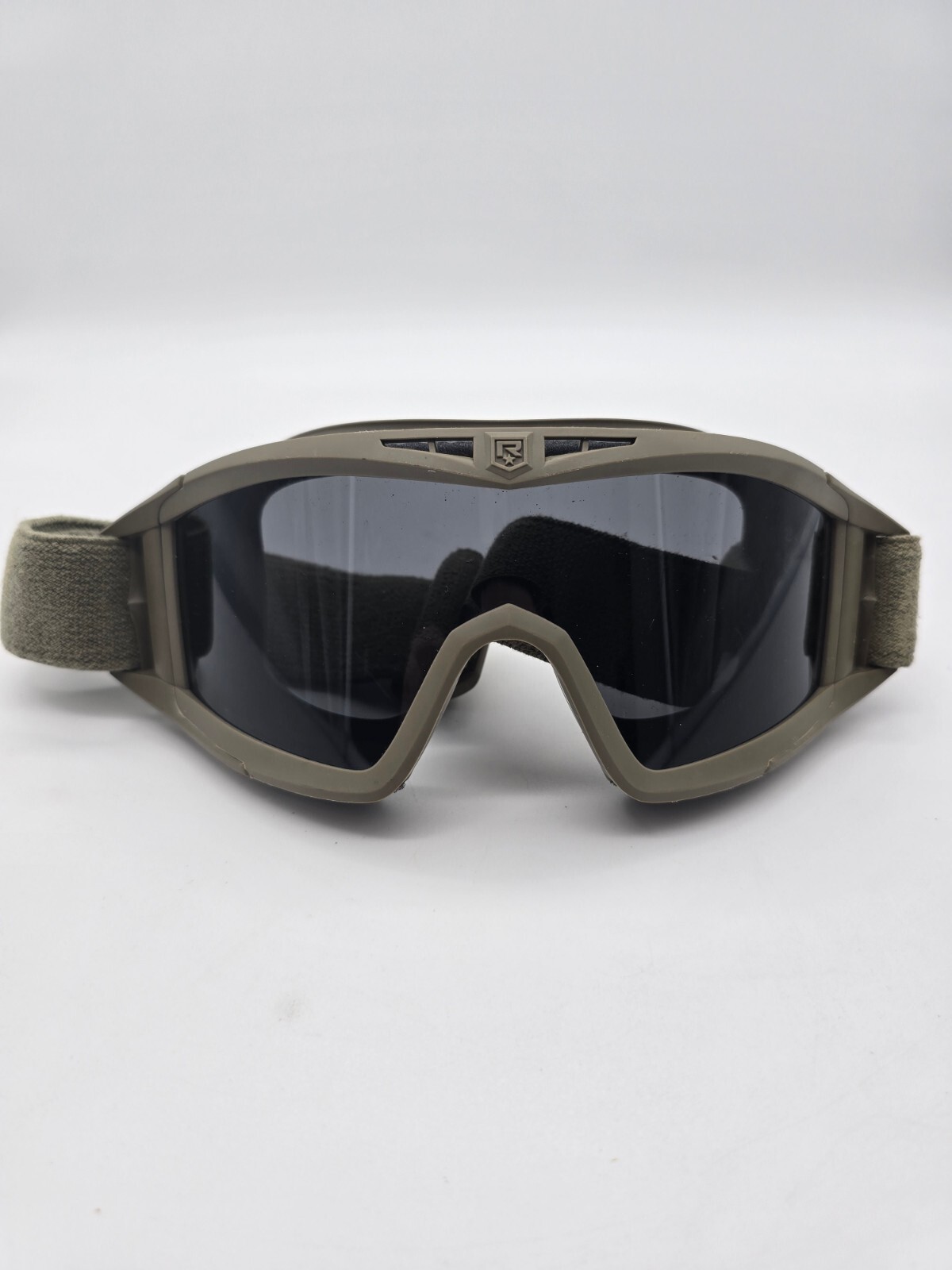 Apel Revision Desert Locust Tactical Goggles With Smoke Lens Tan Camo